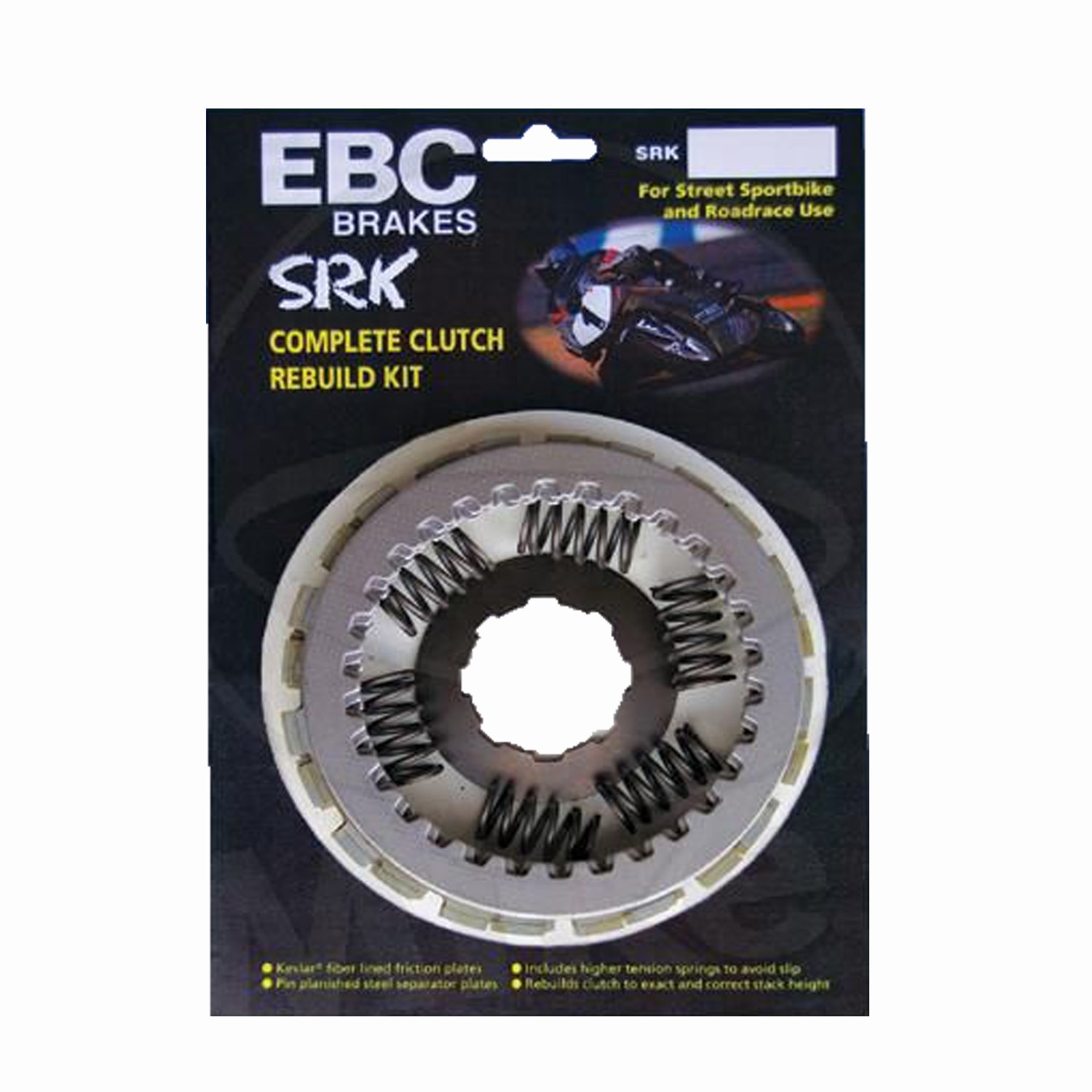 EBC SRK043 Kupplung für Kawasaki ZZR 600 E 1993-2006 Reparatursatz verstärkt