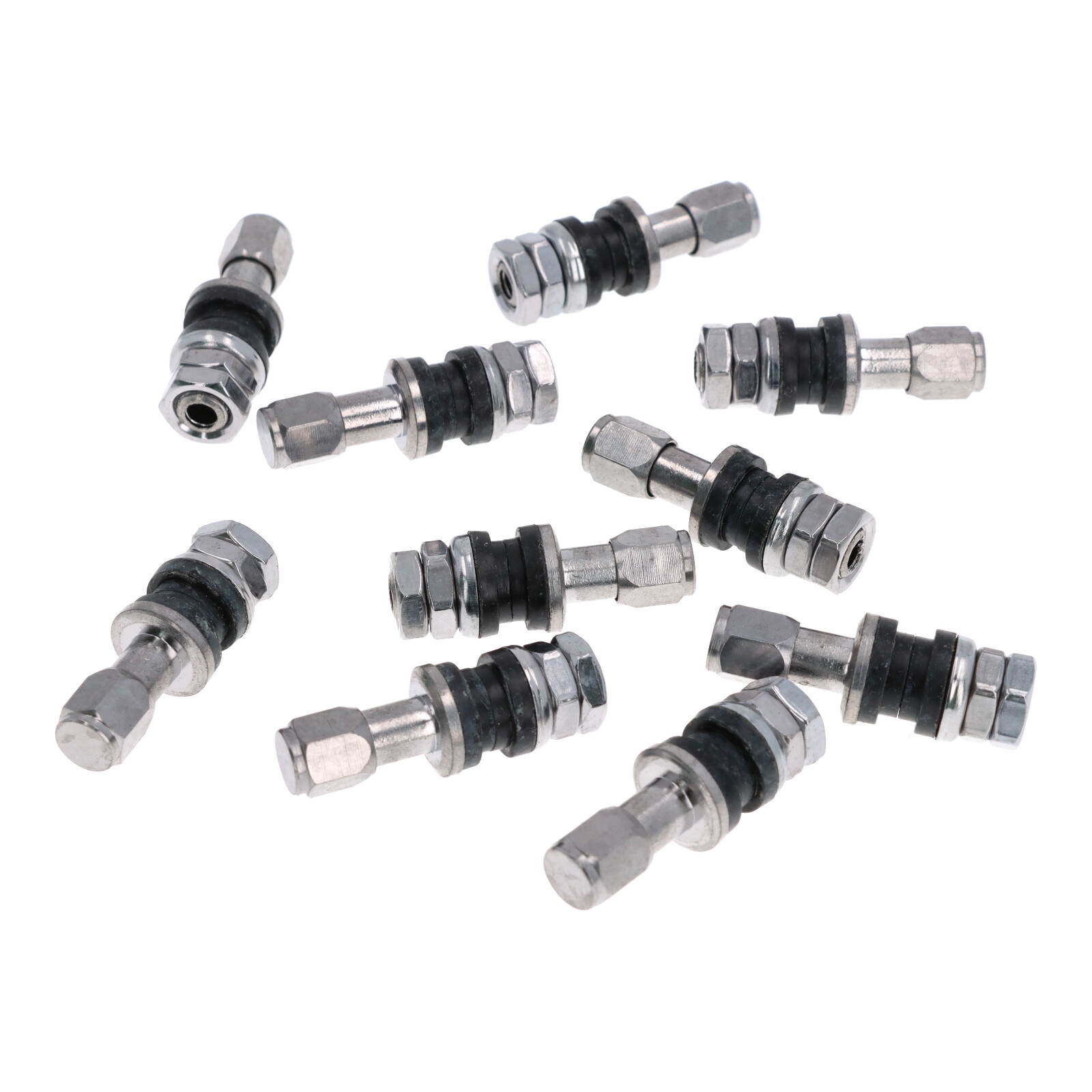10x Schraubventil Rollerventil 41mm gerade für Moped Roller ATV Quad Mofa Reifen