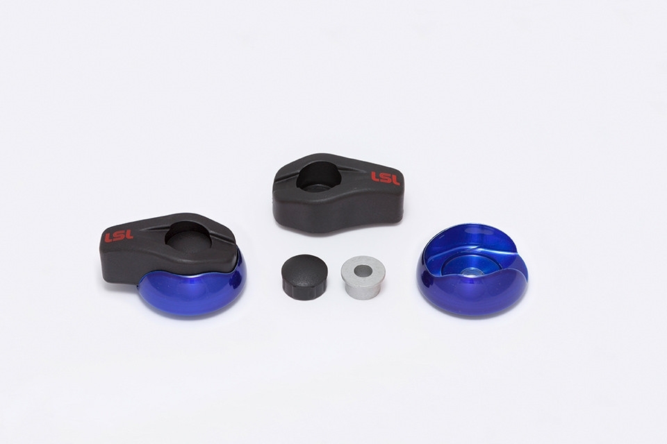 LSL Sturzpad Aluminium Blau 550-002BL