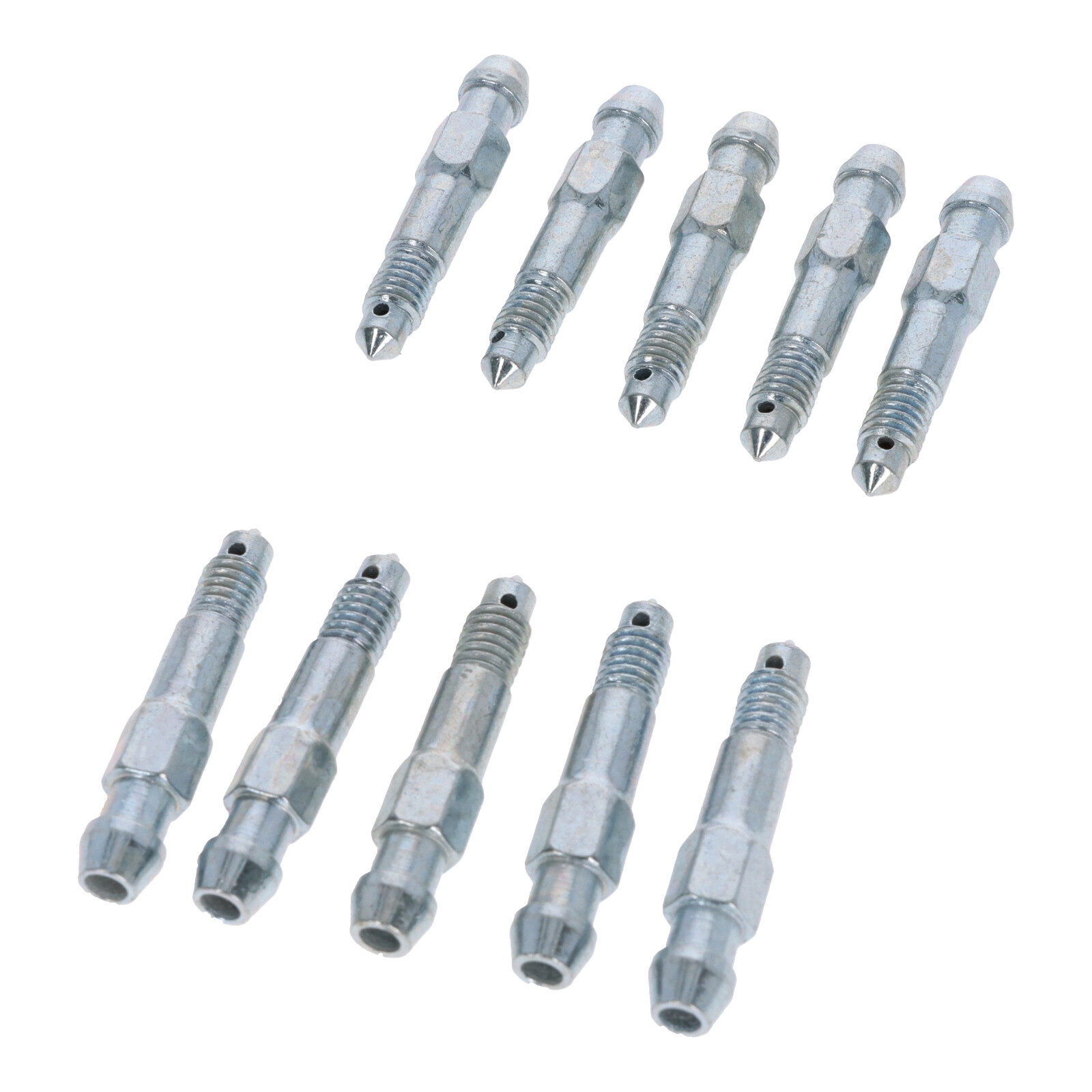 10x Quick Brake Bremssattel Entlüfterschraube Entlüftungsventile M6x1.00x38 mm SW7