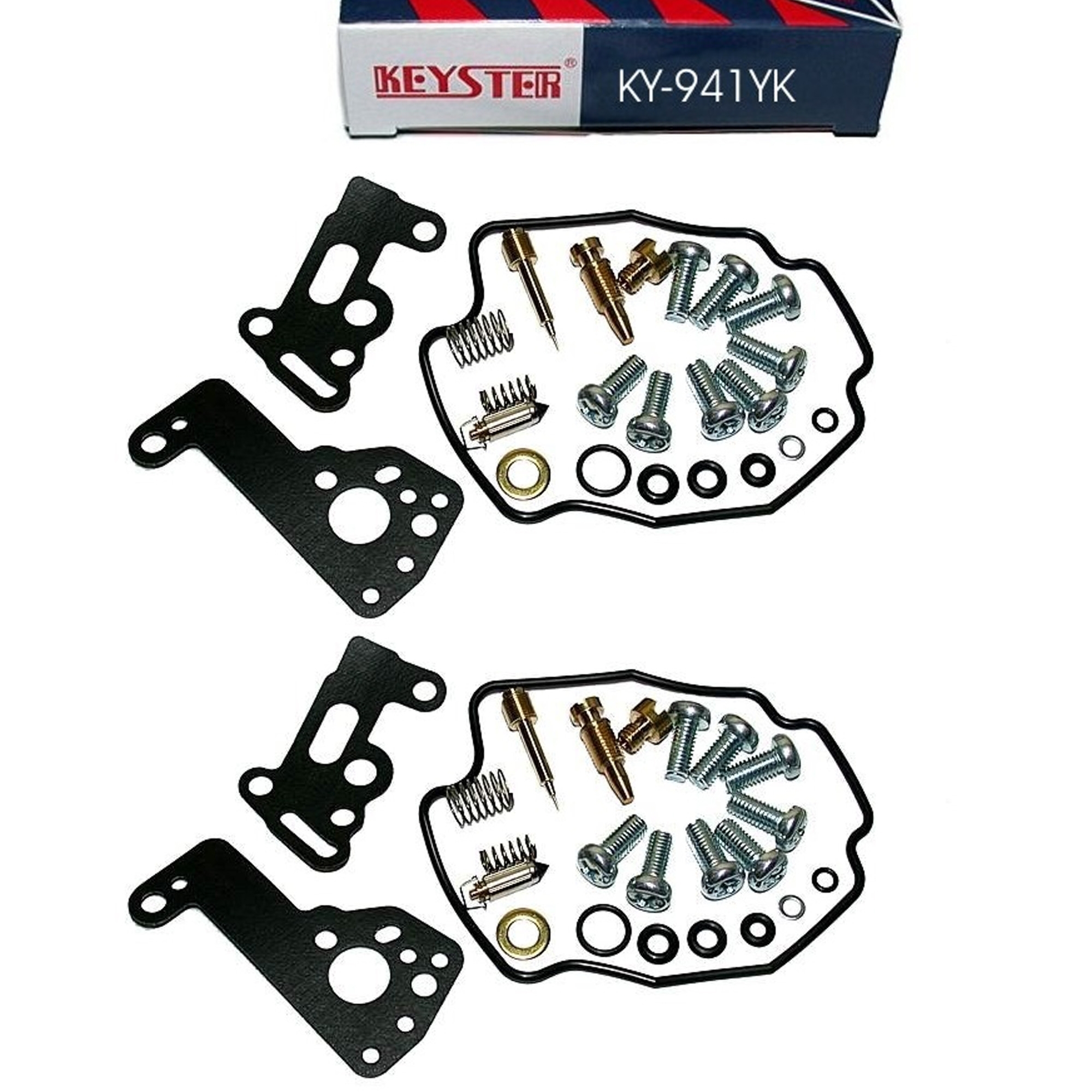 2x Keyster K-941YK Vergaser Reparatursatz für Yamaha VMX1200 VMX 12 XV535 XVZ1300 1200
