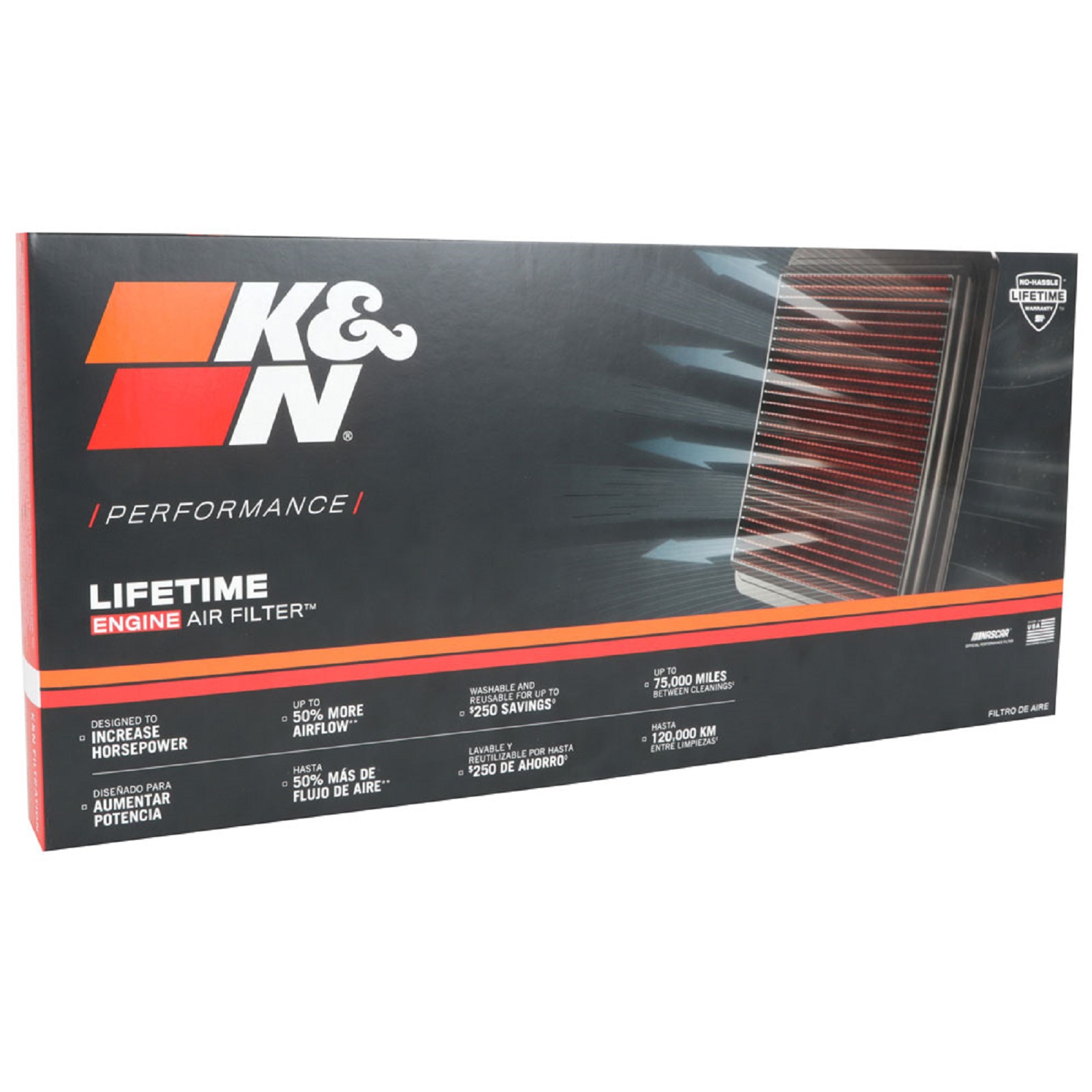 K&N Luftfilter für Mercedes Benz C CLS E GLC GLE 180 200 300 350 260 2018-22