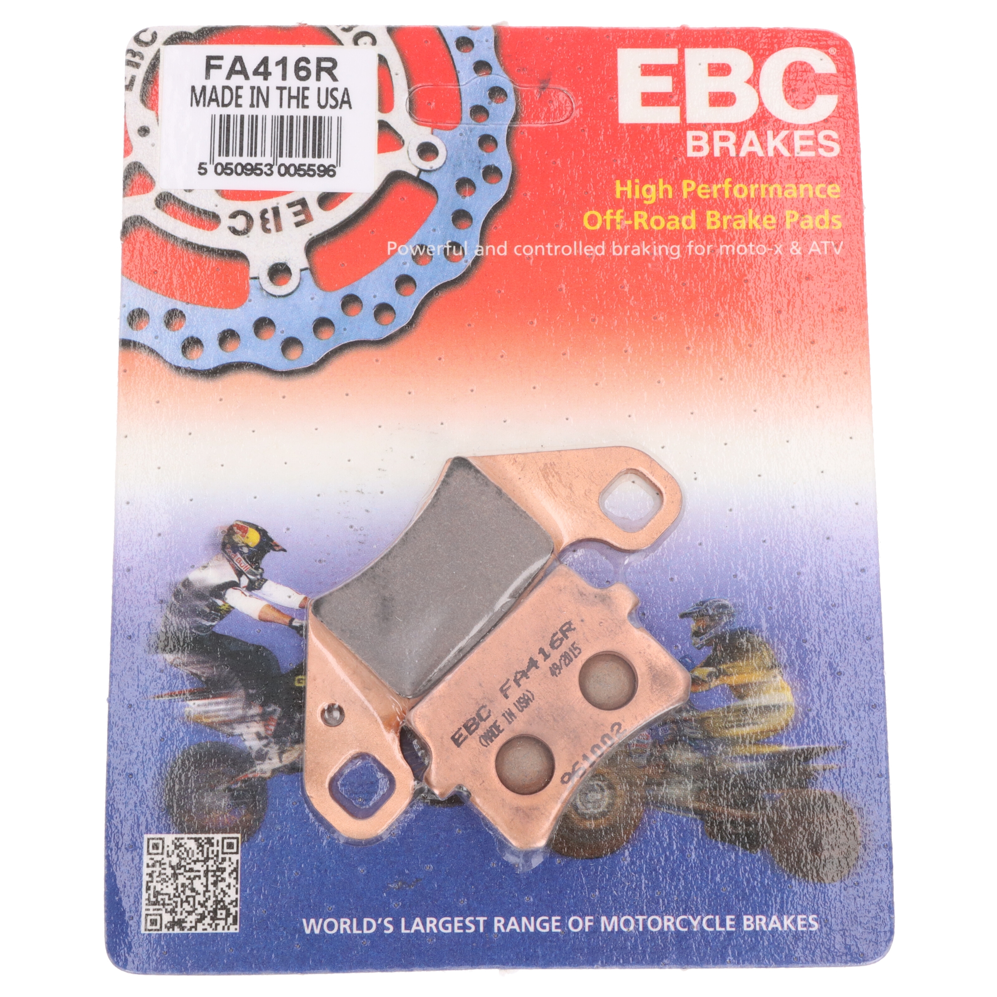 EBC Bremsbeläge FA416R für Adly/Herchee Sport 300