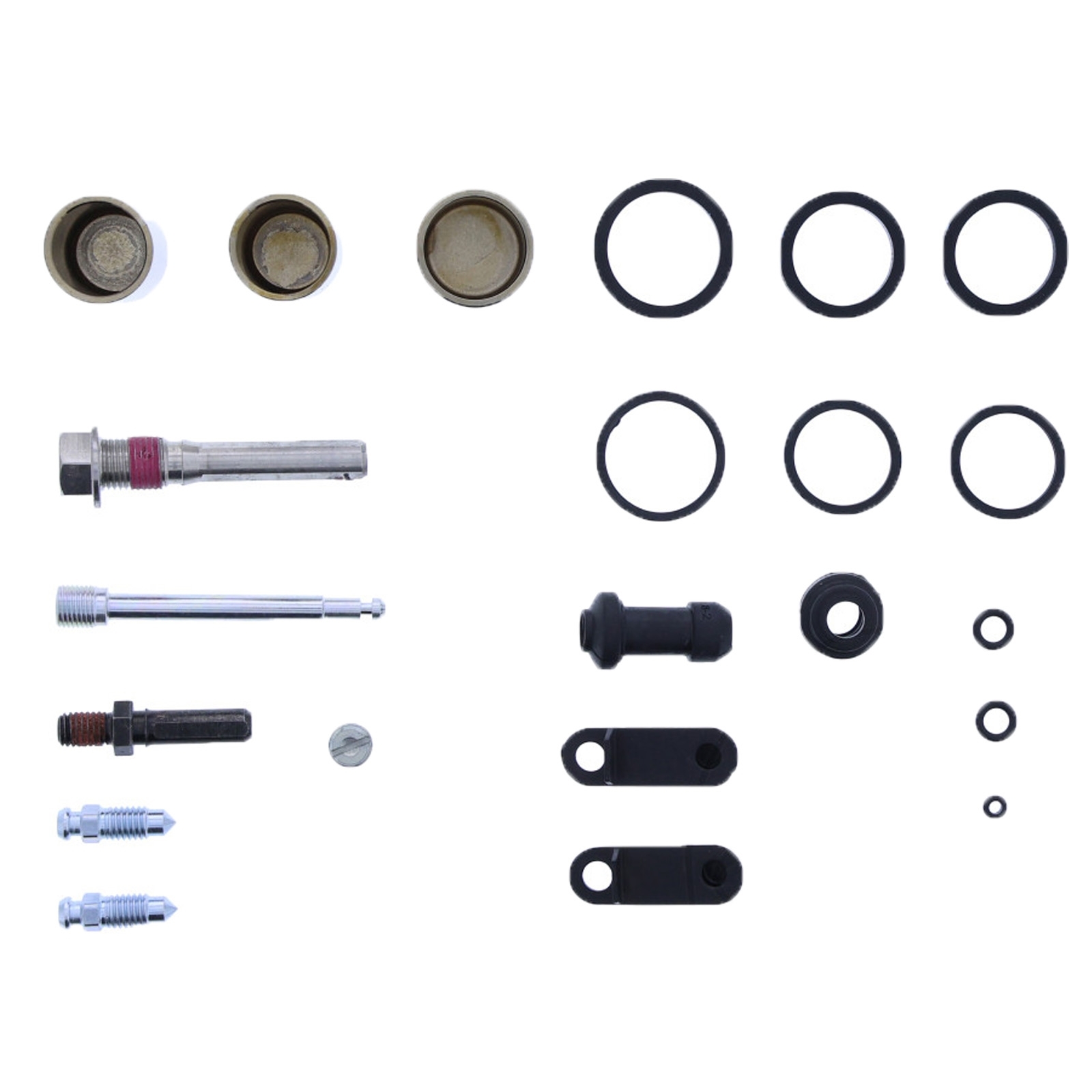 Bremssattel Reparatursatz hinten für Honda CBR 1100 XX Super Blackbird 1997-2000 SC35