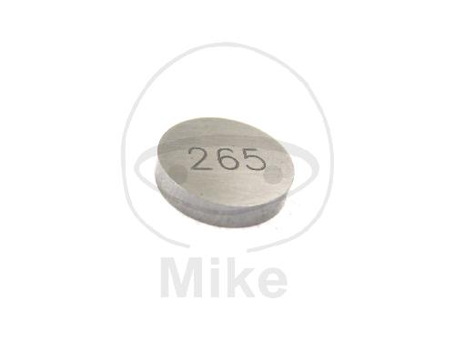 Ventil Einstellplättchen Shim 13 mm 2.65 JMP BC48-130-2.65
