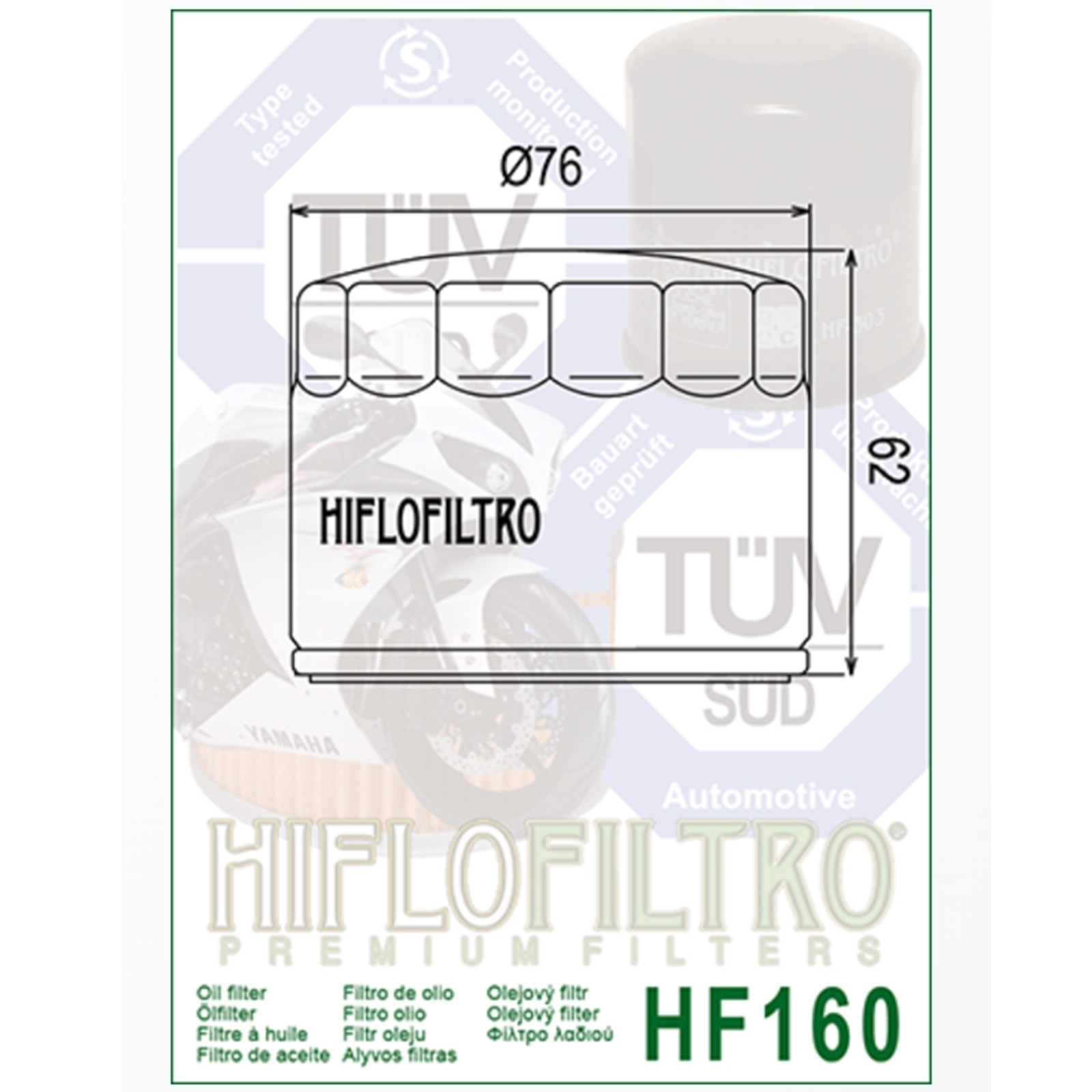2x Ölfilter für BMW F650 F700 F750 F800 HP4 K1200 K1300 R1200 S1000 +Ölfilterschlüssel