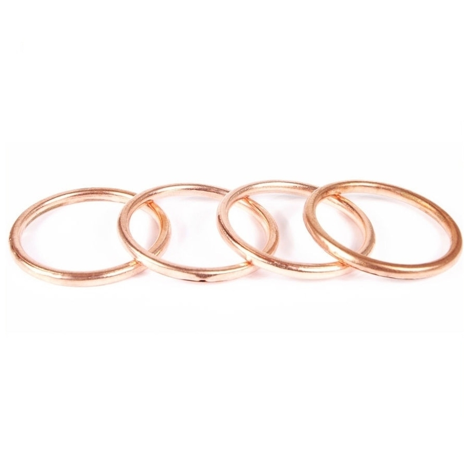 4x Auspuff Krümmerdichtung für Honda CX500 CB GL1200 SL XL Kawasaki KFX KLX KX