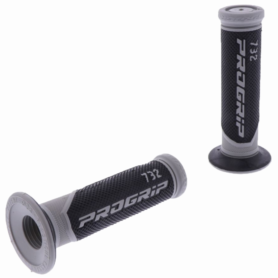 Progrip Griffgummis 732.08 schwarz / grau