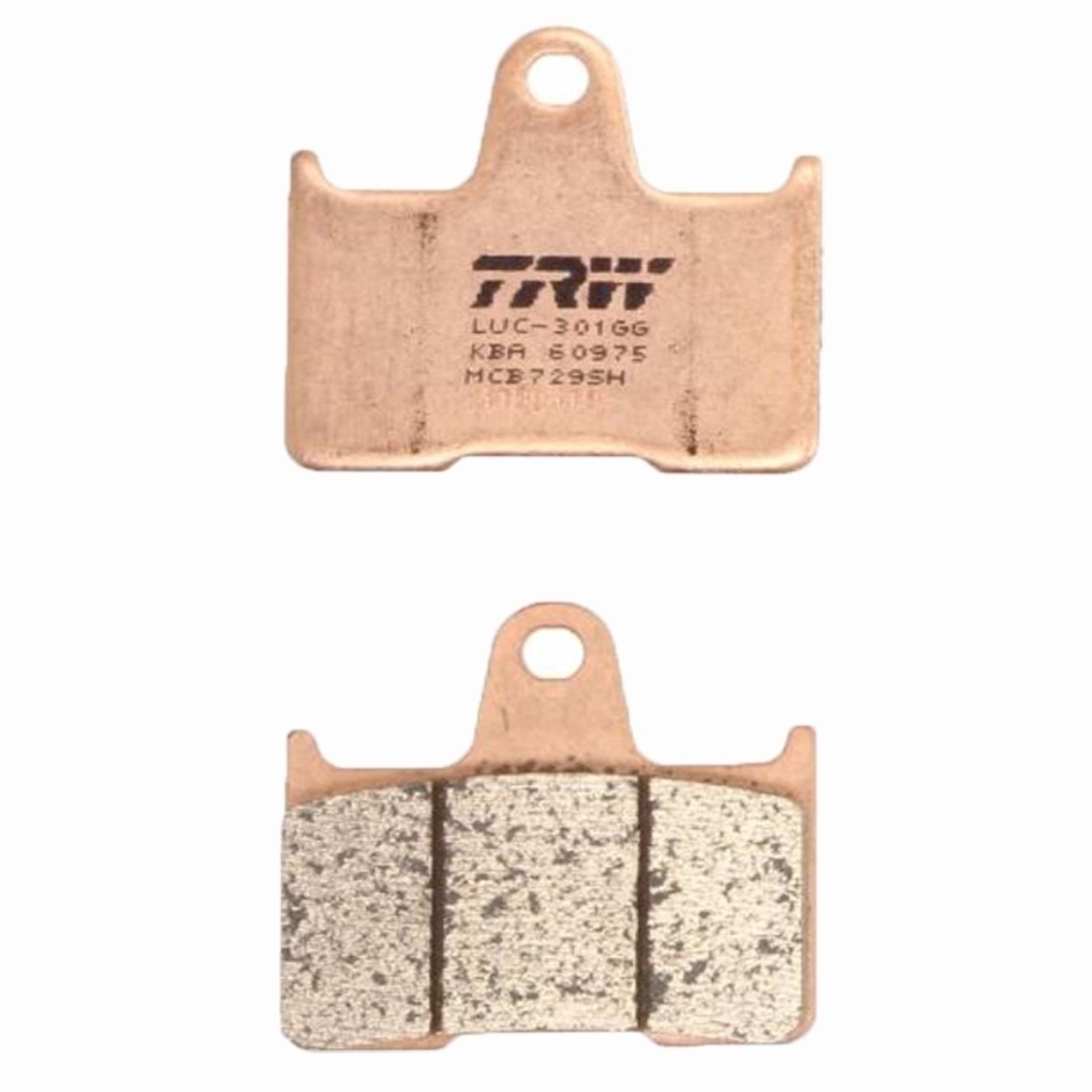 3x TRW Bremsbeläge vorne+hinten MCB742SV MCB729SH für Suzuki GSX-R 1000 Bj.2003