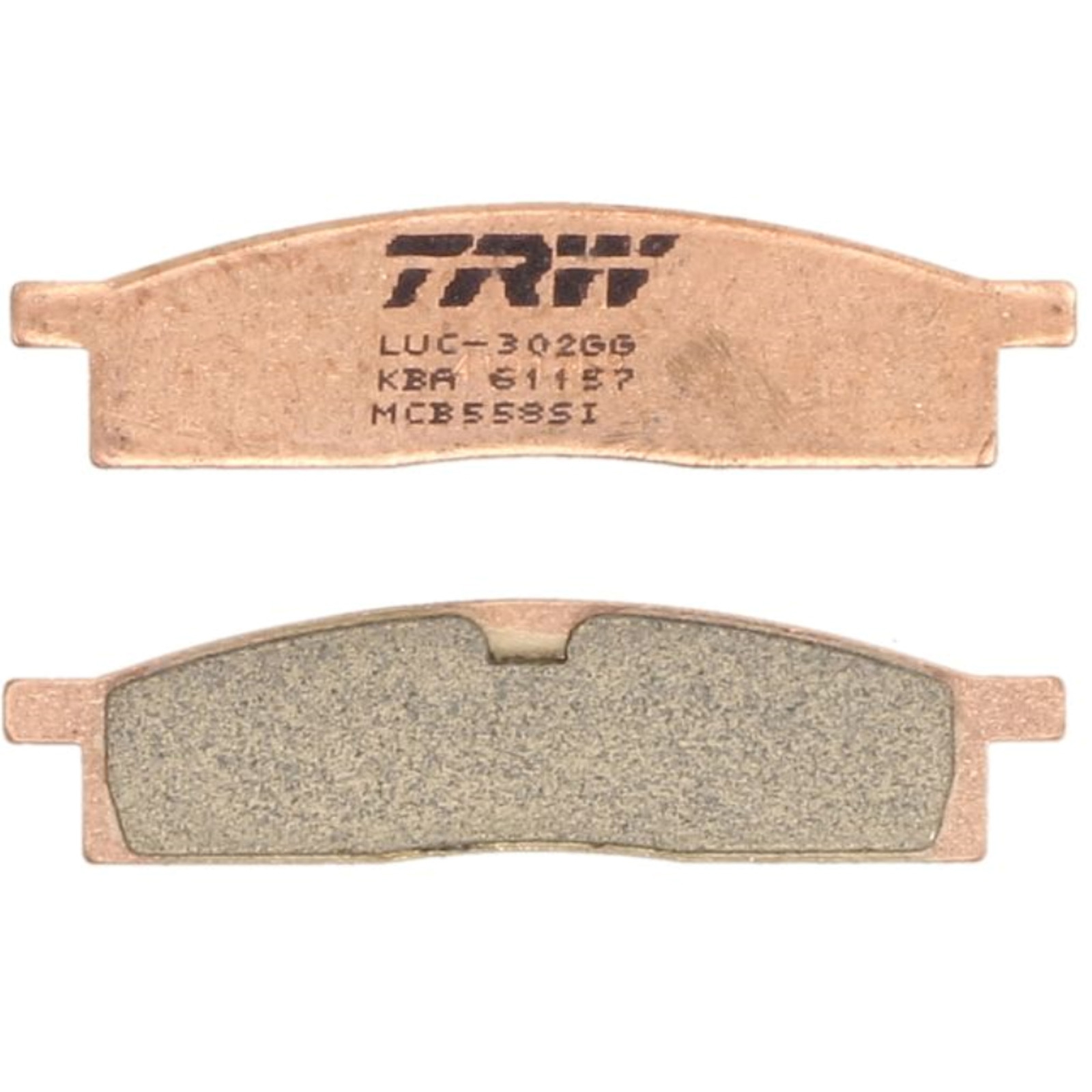 TRW MCB558SI Sintermetall Bremsbeläge vorne für Yamaha YZ80 YZ85 17/14 19/16 Zoll TT-R 125 LW LWE