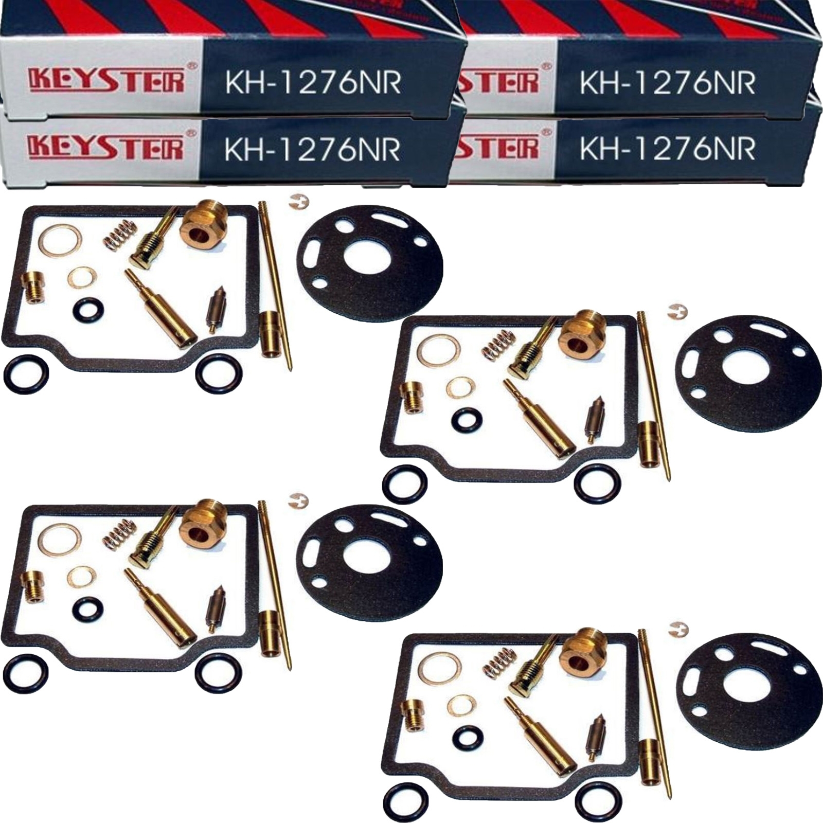 4x Keyster KH-1276NR Vergaser Reparatursatz für Honda CB750 K Four K1 1970 - 1971
