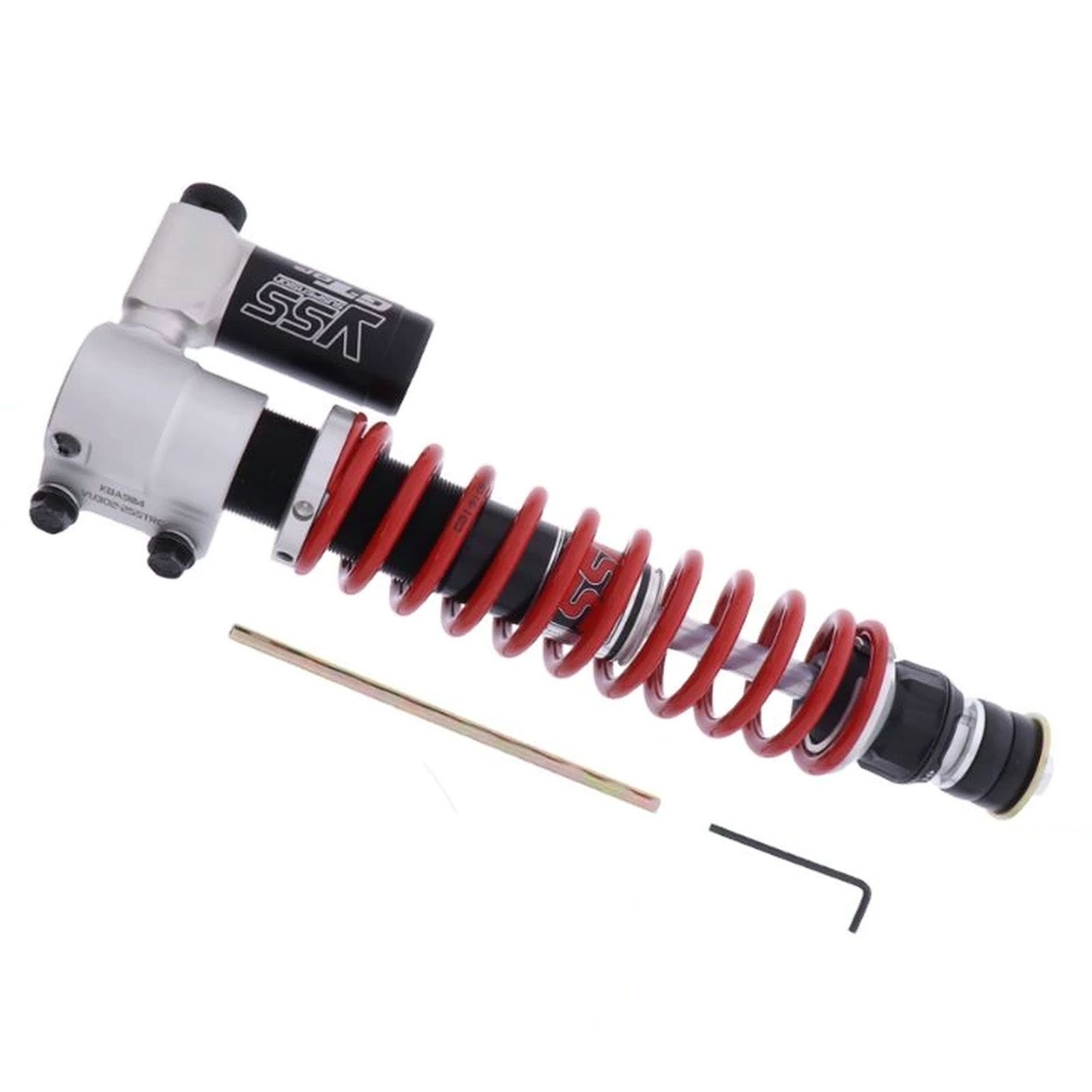 YSS VU302-255TRC-03-858 Stoßdämpfer Federbein vorne für Vespa PX80 E 81-76 PX125 PX150 81-17 PX200 82-03