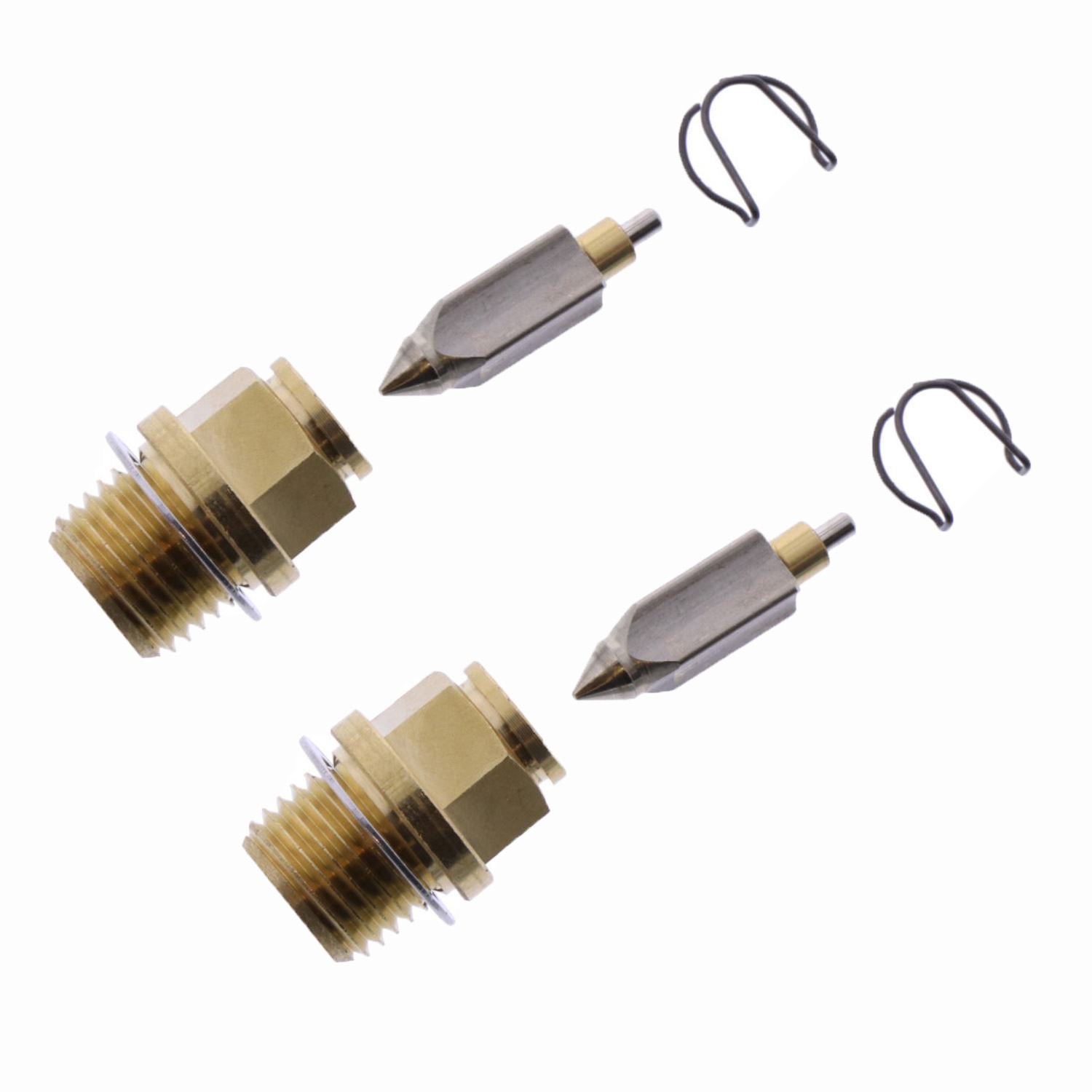 2x Vergaser Nadelsatz Schwimmernadel mit Sitz für Suzuki GT 500 1976 - 1979 T500