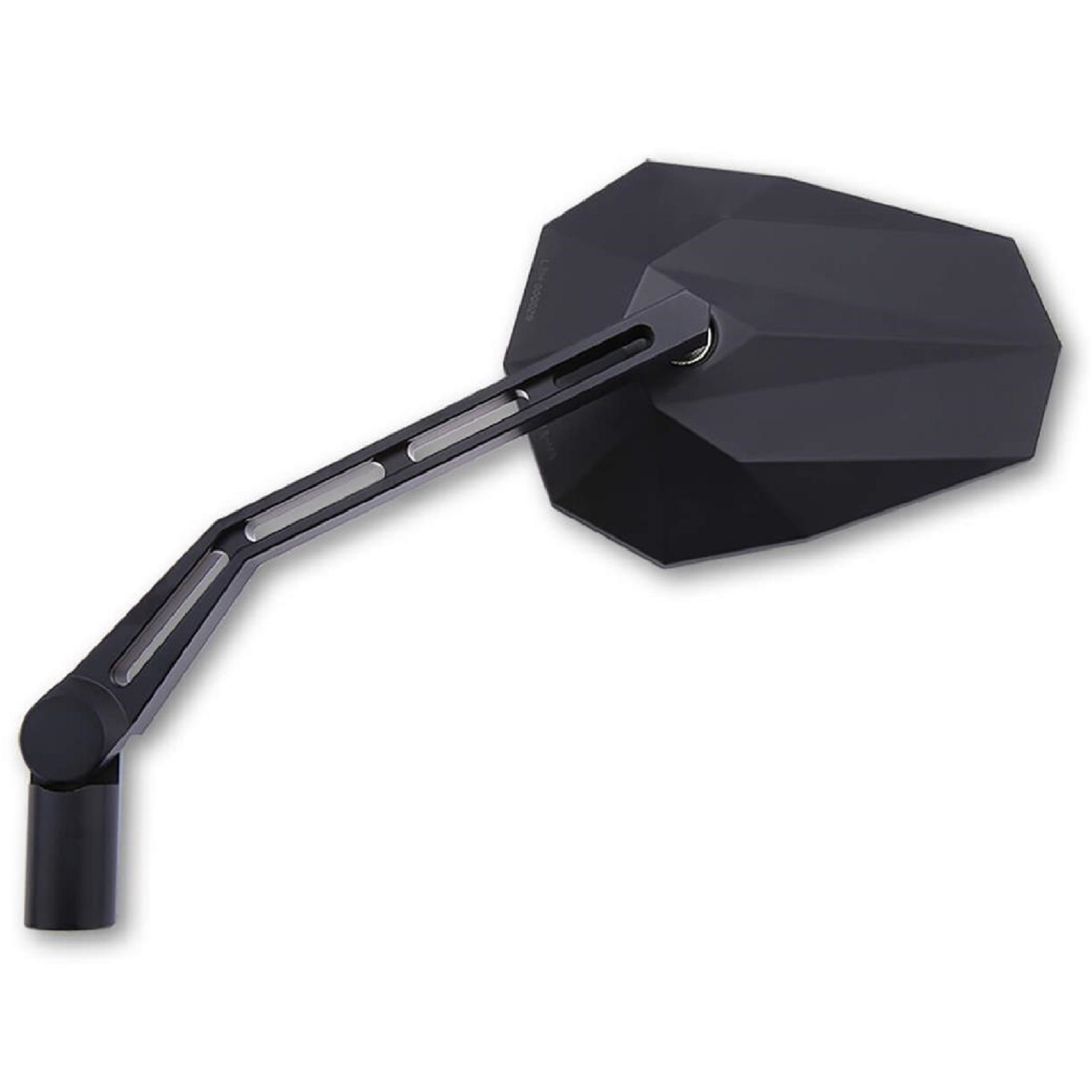 Spiegelpaar passt für viele Fahrzeuge aus Kunststoff in schwarz mit M10 Gewinde Beidseitig montierbar