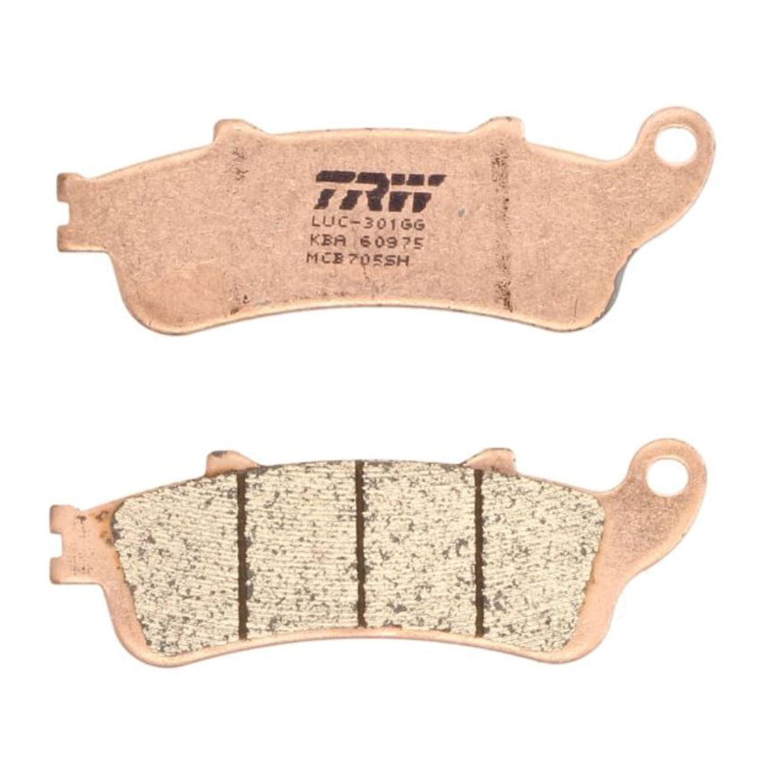 TRW MCB705SH Sinter Bremsbeläge hinten für Honda CBR1100 XX NT650 V NT700 Deauville ST1300 VFR XL