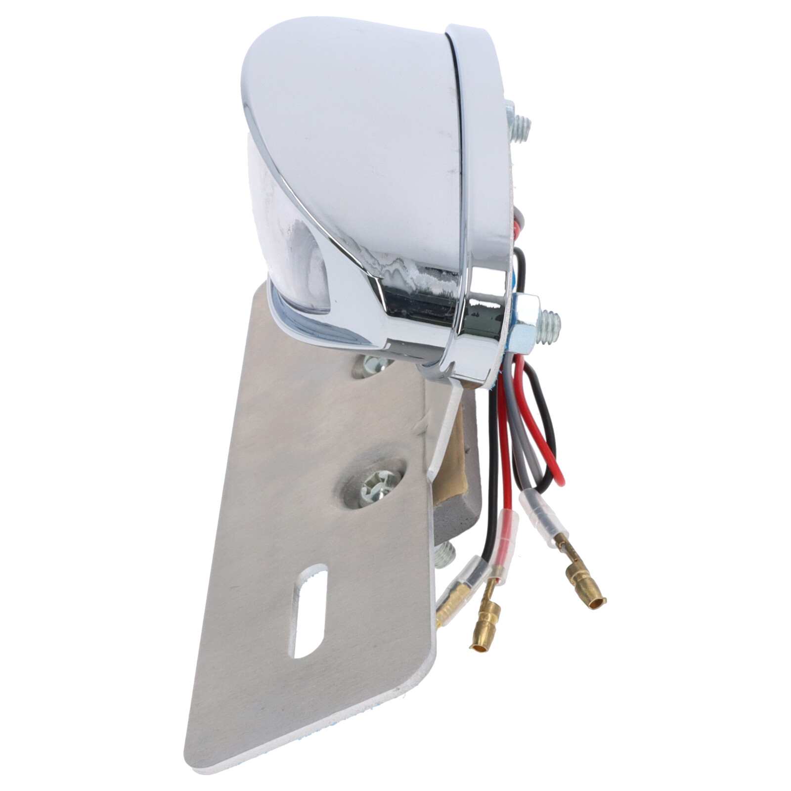 LED Rücklicht + Kennzeichenhalter Universal für Motorrad Quad ATV 12V M6x1.0