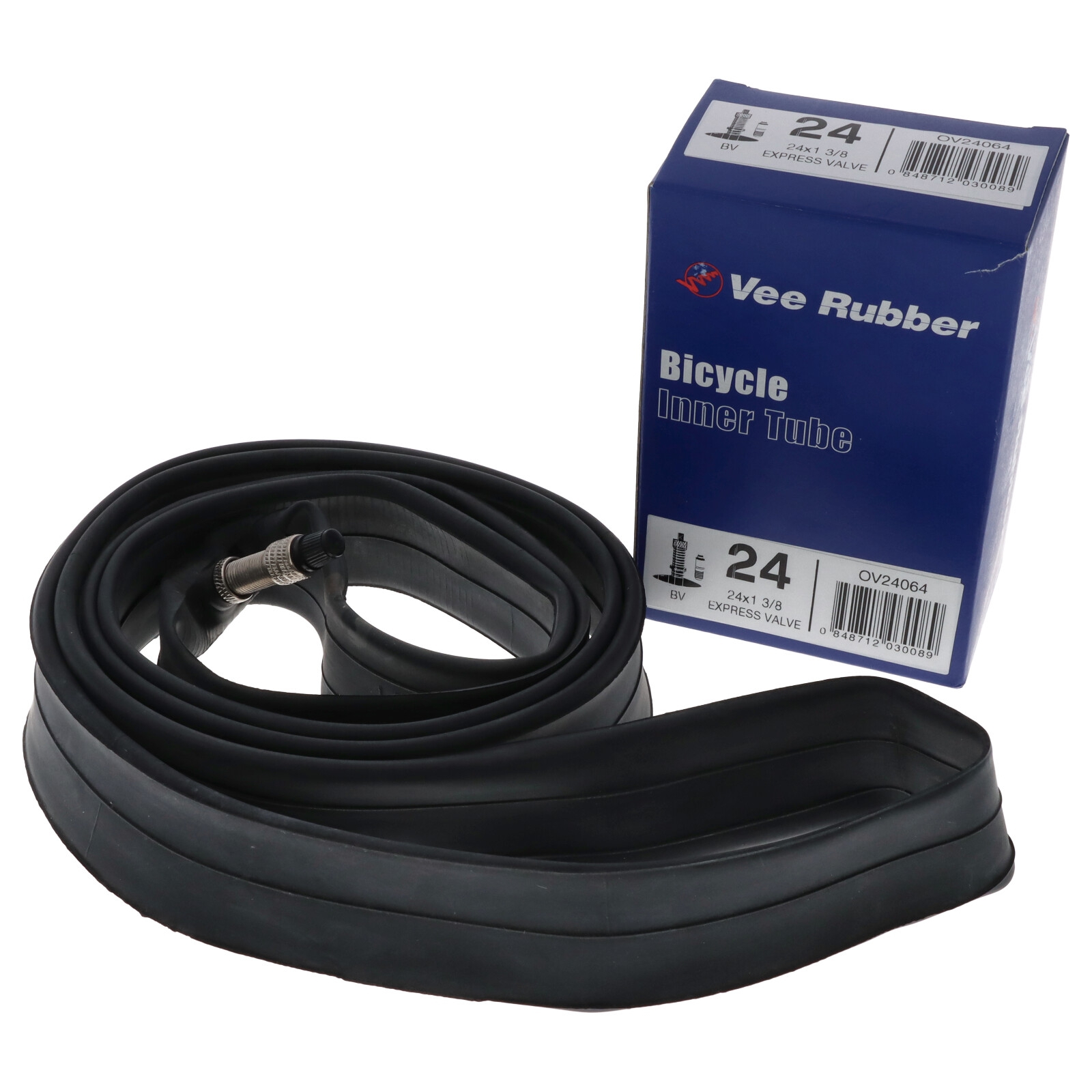 Reifenschlauch Schlauch für Rollstuhl 24x1 24x3/4  24x1 3/8 mit Dunlopventil