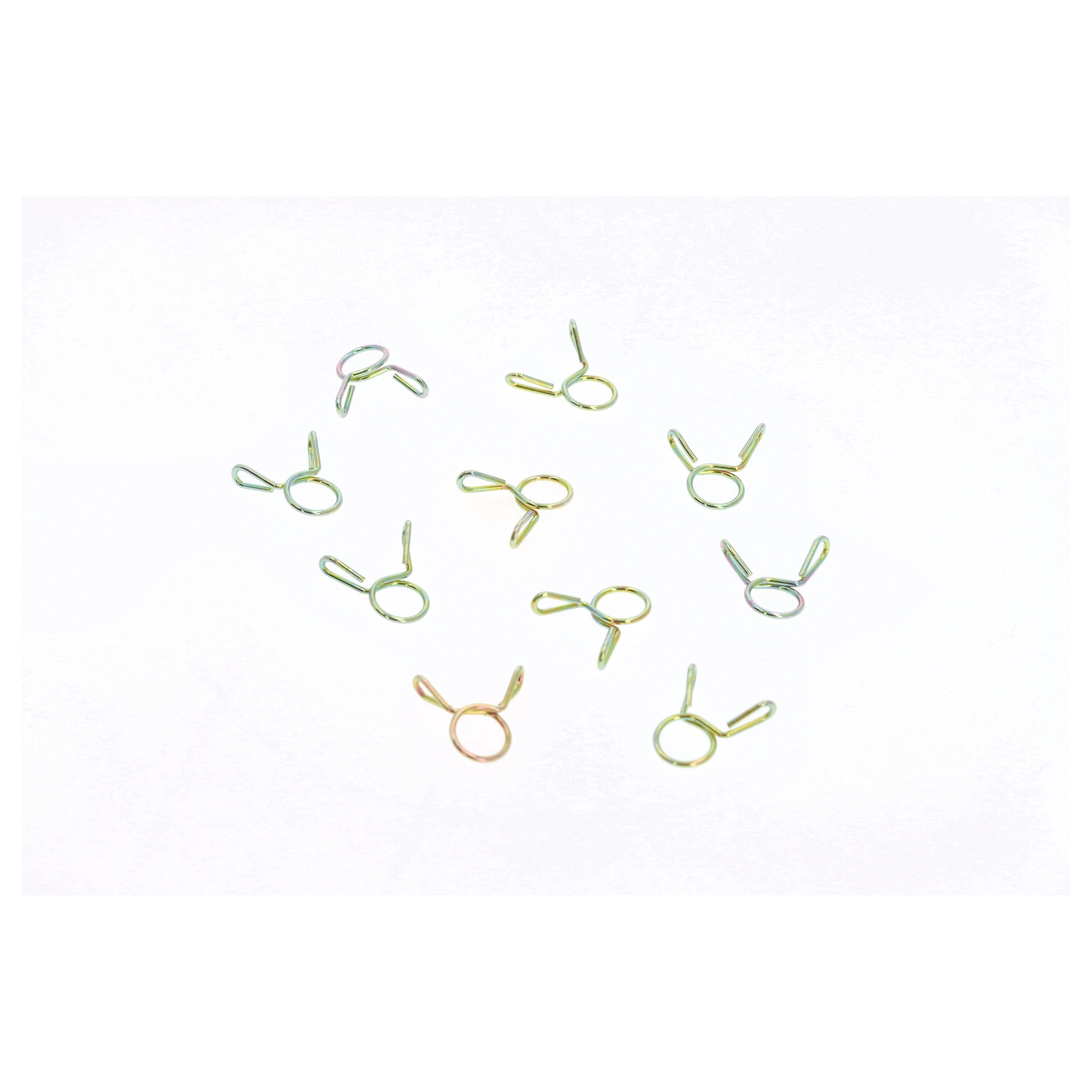 10x Universelle Klemmen Schlauchklemmen für Benzinschlauch / Kraftstoffschlauch 7x1mm