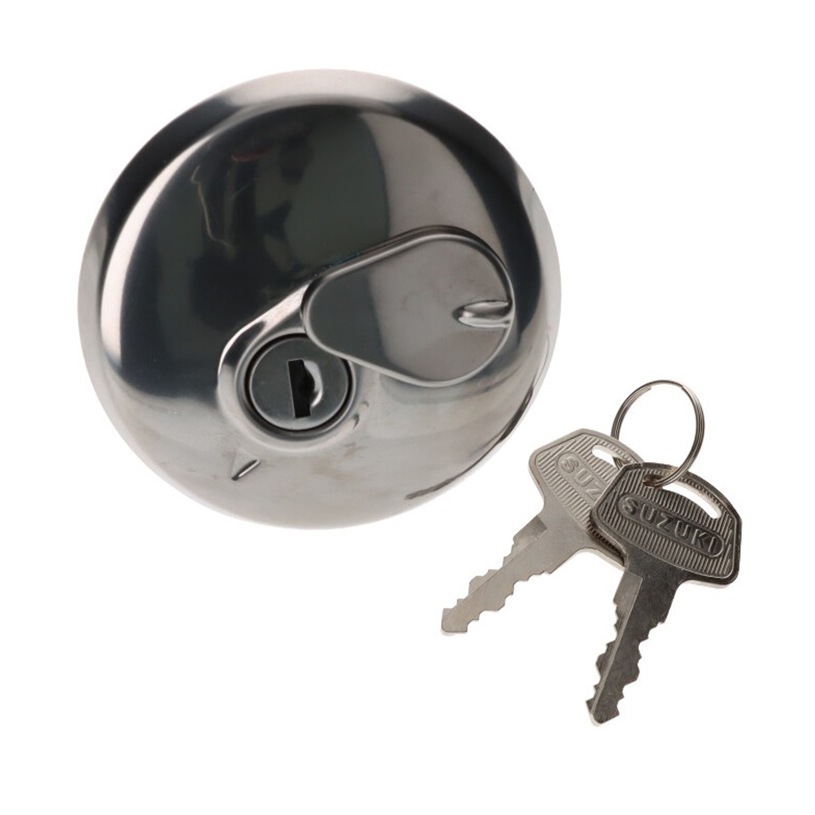 Tankdeckel abschließbar für Suzuki GN 125 250 GT TS GSX400 ZR mit Schlüssel