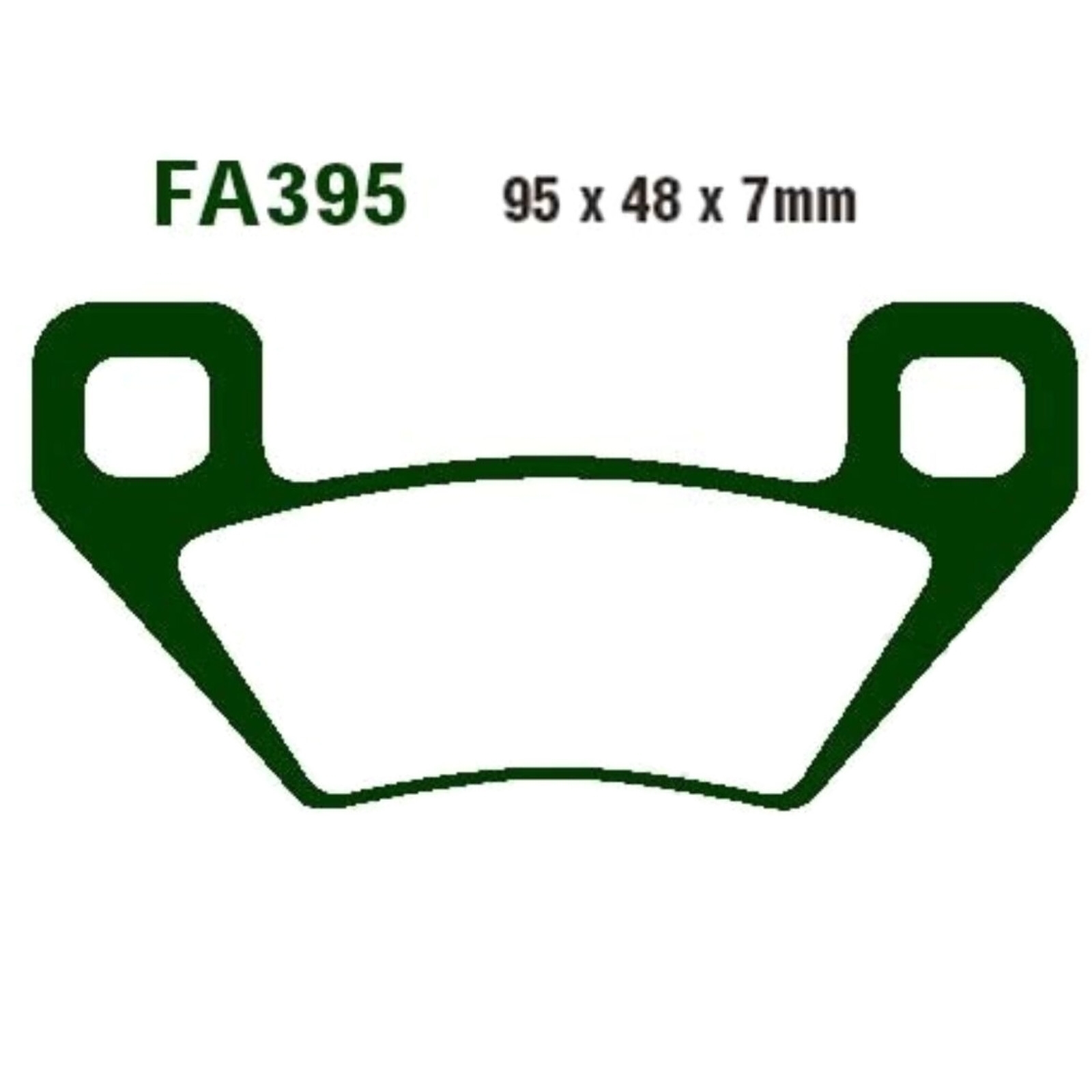 EBC FA395TT Bremsbeläge für Arctic Cat Cat TRV TBX Prowler Thundercat XC