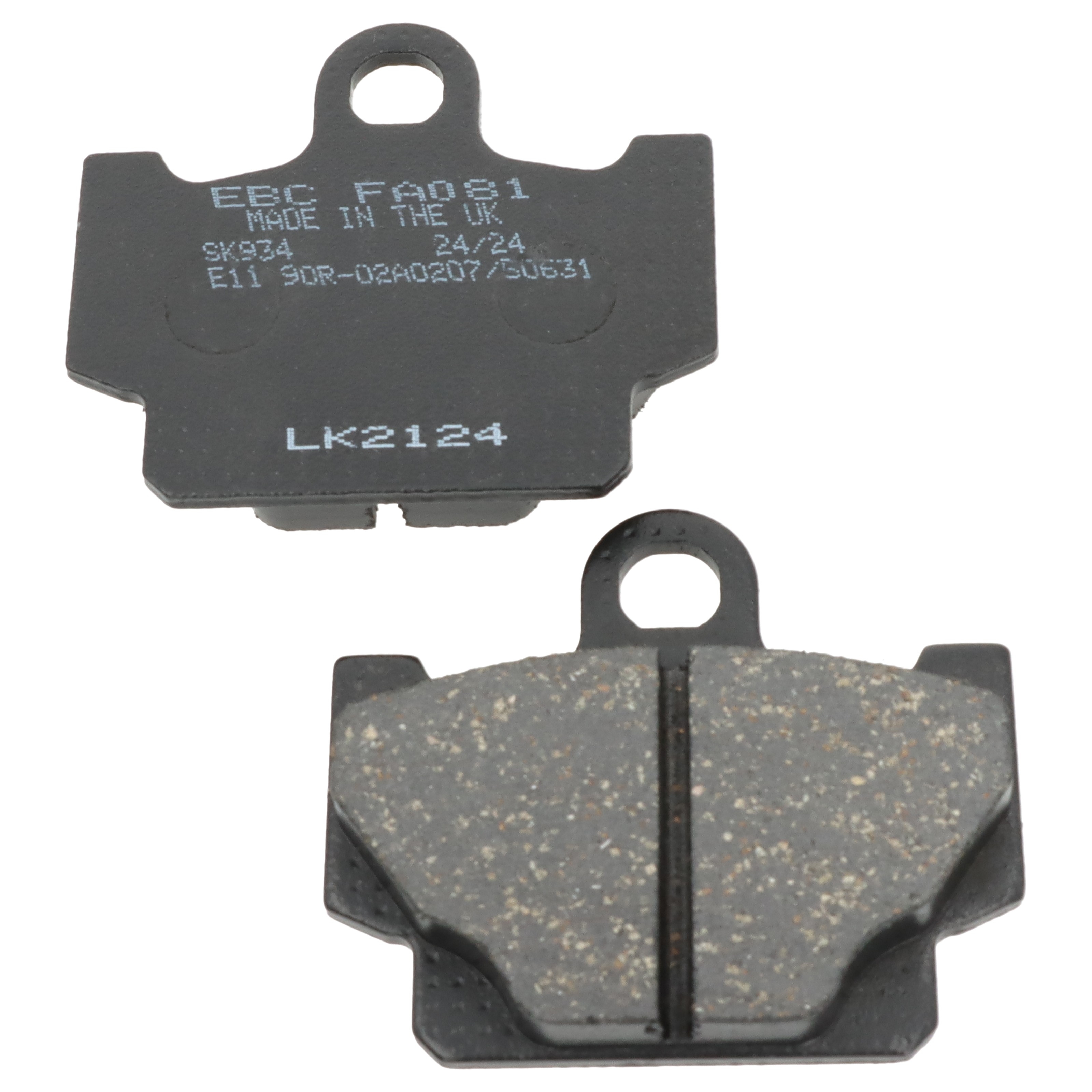 Bremsbeläge FA081 für Yamaha RD 80 125 350 XV SR 250 500 XS 400 XZ 550 XT 600