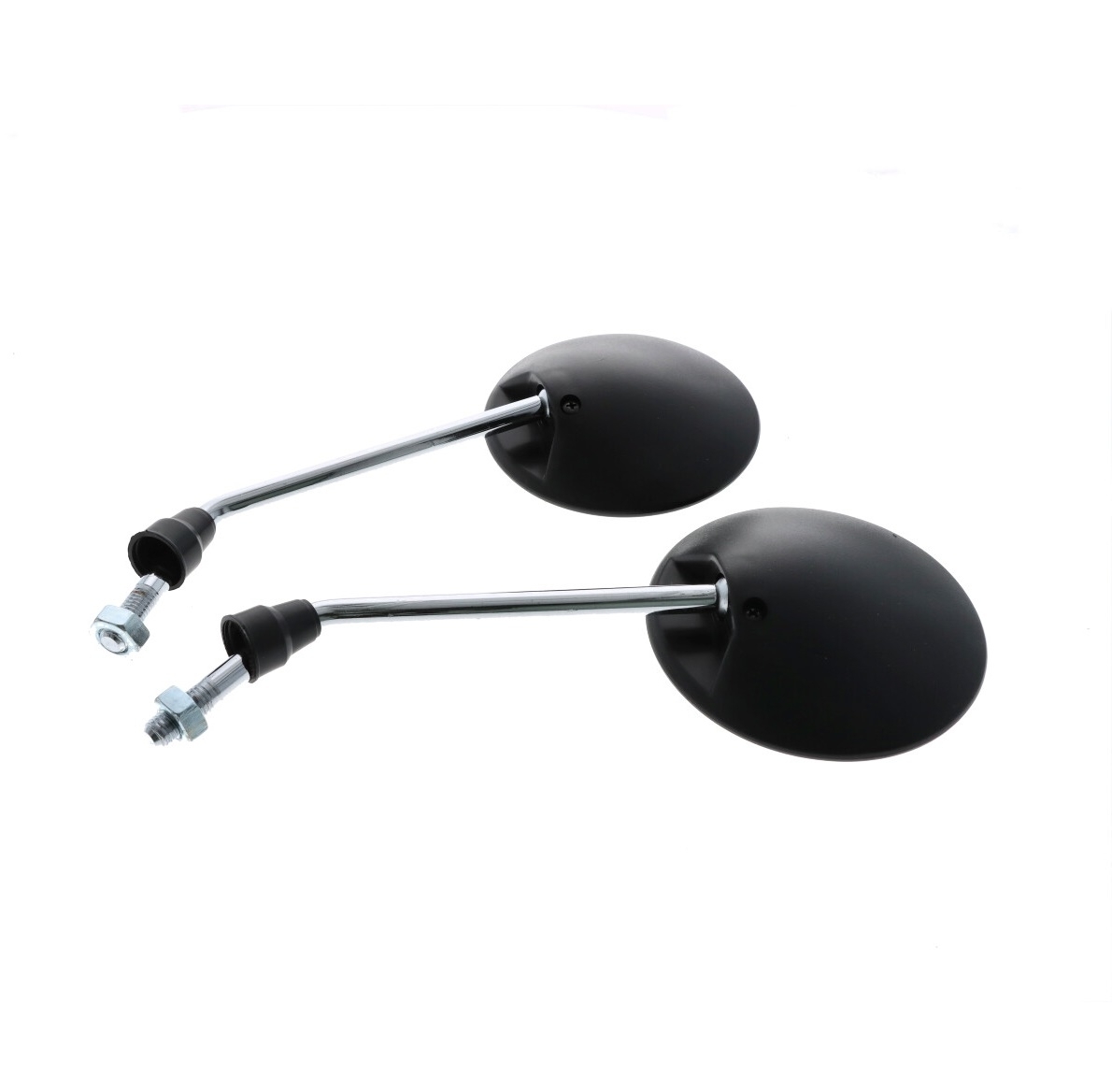 Spiegelpaar für MZ ETZ 125 150 250 251 TS 250/1 M10x1.5mm schwarz