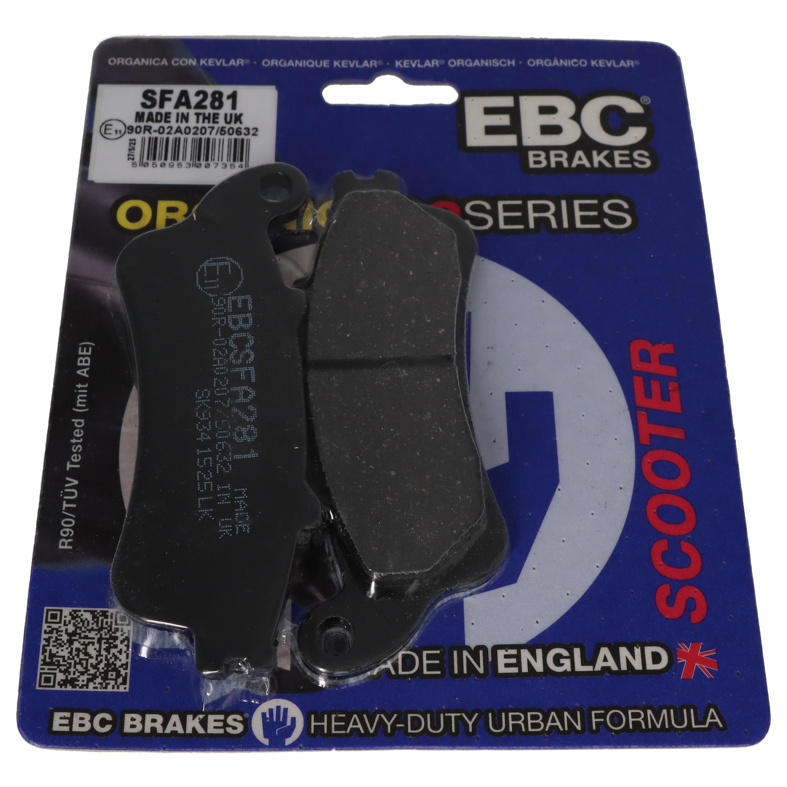 EBC Bremsbeläge SFA281 für Honda FES FJS NSS Pantheon Foresight Silver Wing Jazz