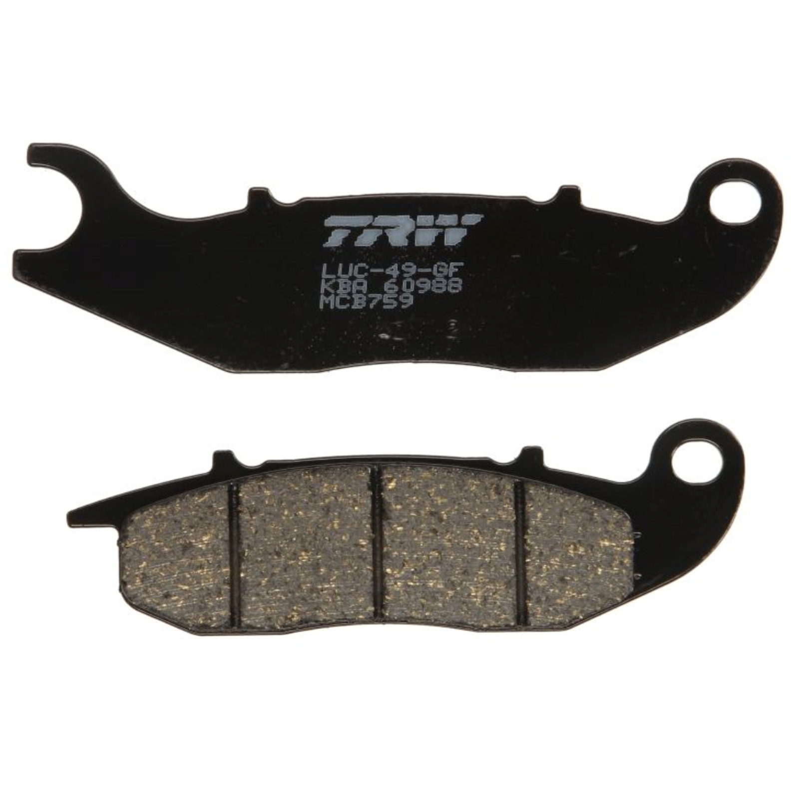 TRW MCB759 Bremsbeläge vorne für Honda CBR125 2004-2019 CBF ANF MSX Z 125 Rieju RS-2 NKD