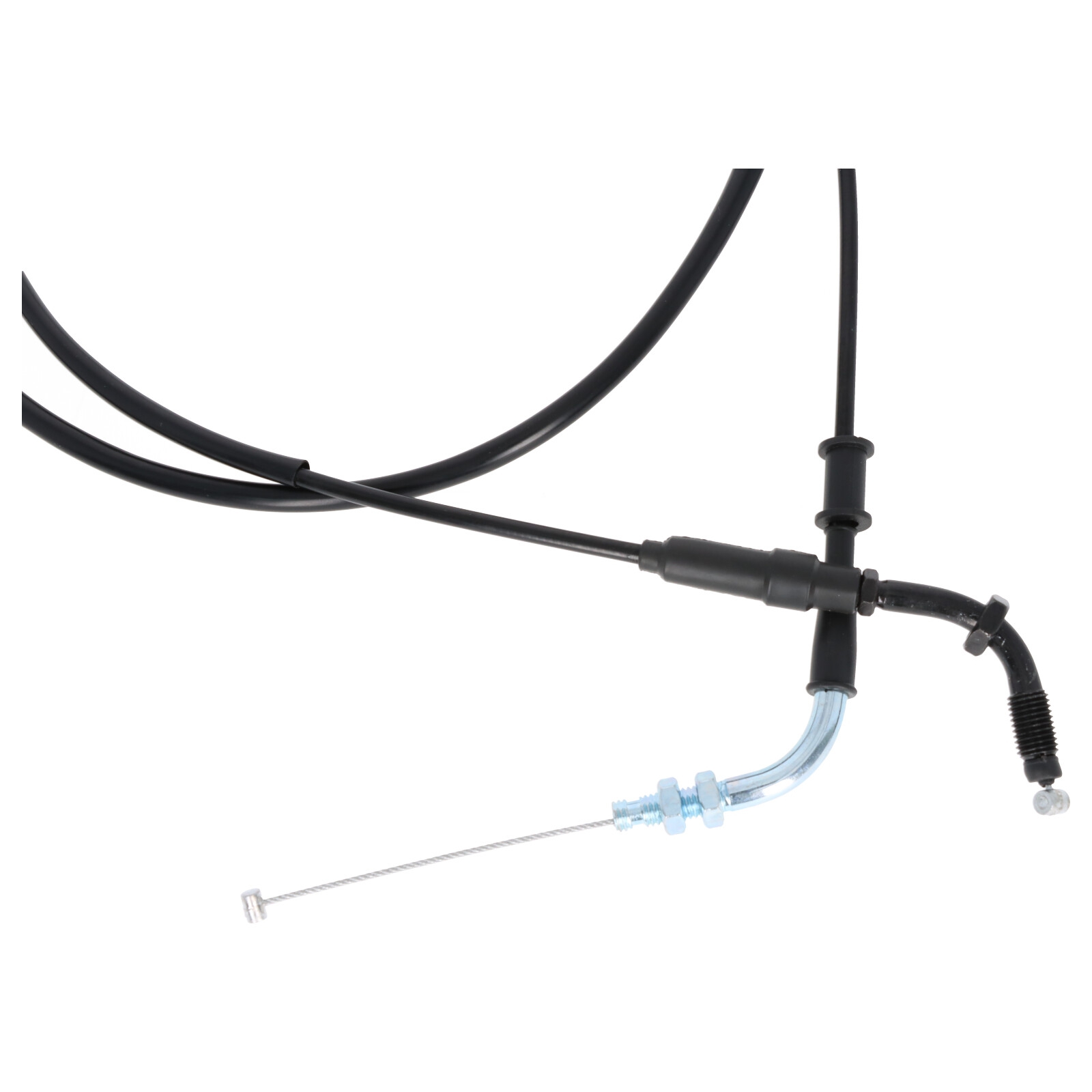 Gaszug 200cm Gasseil komplett für 4T Baotian AGM Jinlun Jmstar Jonway Kymco Kreidler