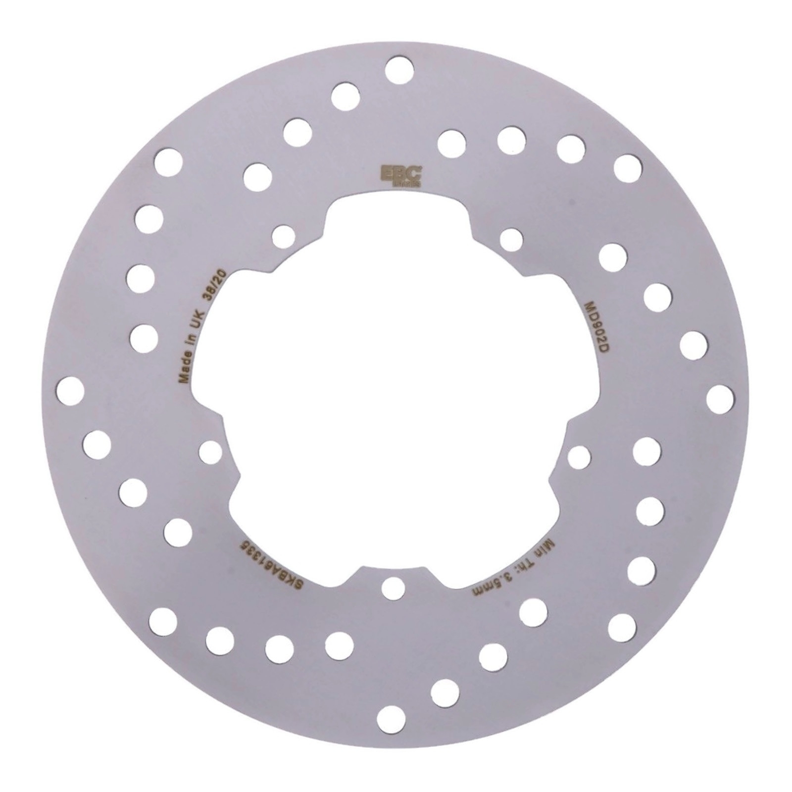 Bremsscheibe MD902D für Malaguti Centro 50 SL Piaggio Quartz 50 LC SKR 125 2T
