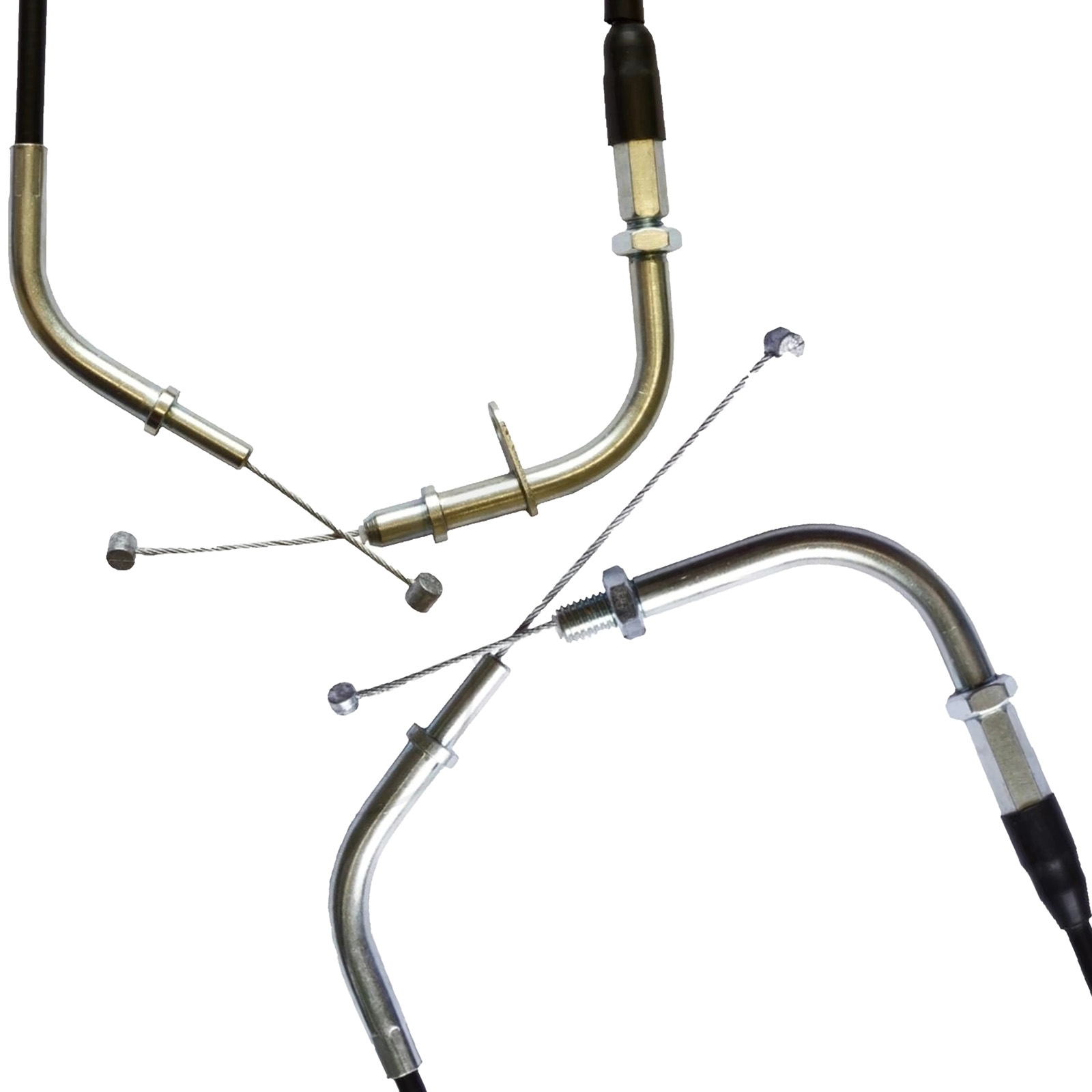 Gaszug Satz für Kawasaki VN 900 B Classic VN 900 C Custom Öffner A + Schliesser B