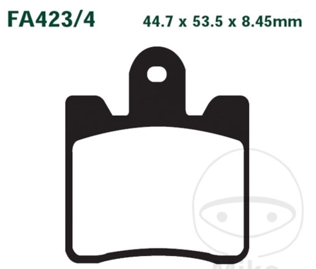 EBC Bremsbeläge FA423/4HH für Yamaha Triumph FJR XV Trophy A AS AE ABS SE