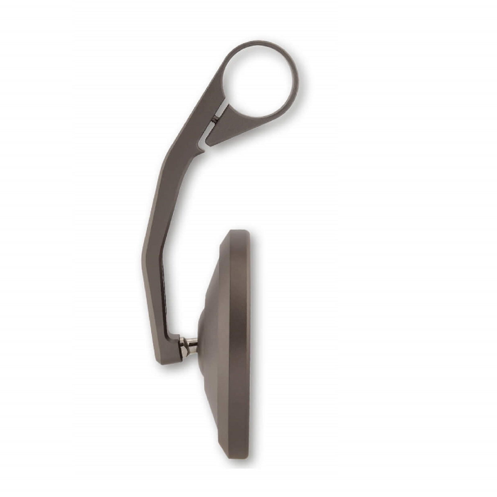 Lenkerendenspiegel Universal aus Aluminium in titan links oder rechts LSL RETRO