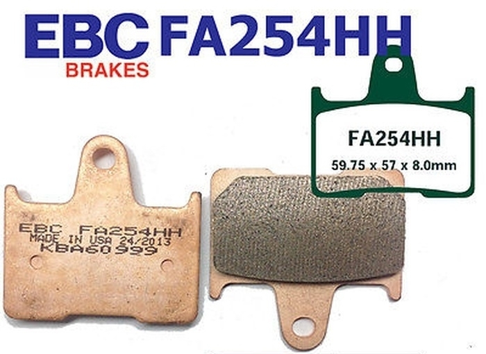EBC Goldstuff Sintermetall Bremsbeläge FA254HH