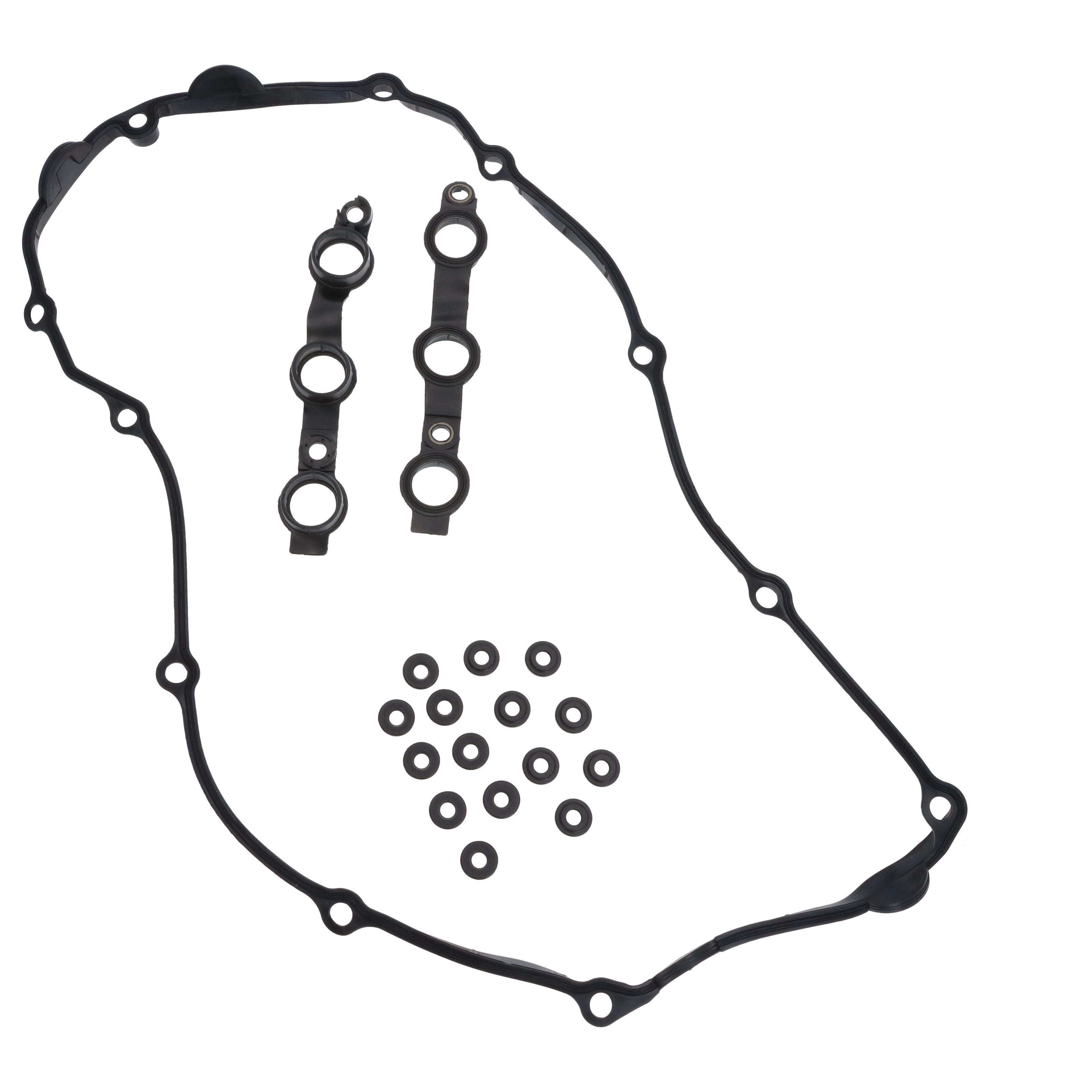 Elring 318.600 Dichtungssatz Ventildeckel für BMW 3er E46 5er E39 E60 X3 E83 X5 E53 Z4 M54