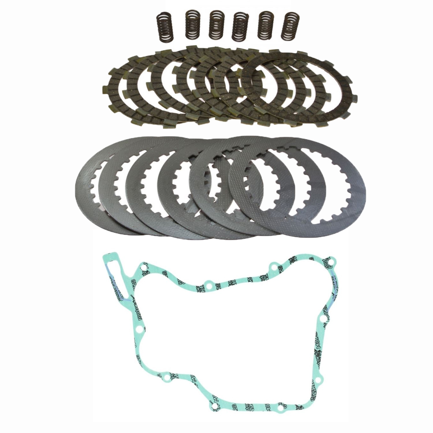 Kupplung für Honda CR 125 R CR125R 1990-1999 EBC DRC002 Satz verstärkt + Deckeldichtung