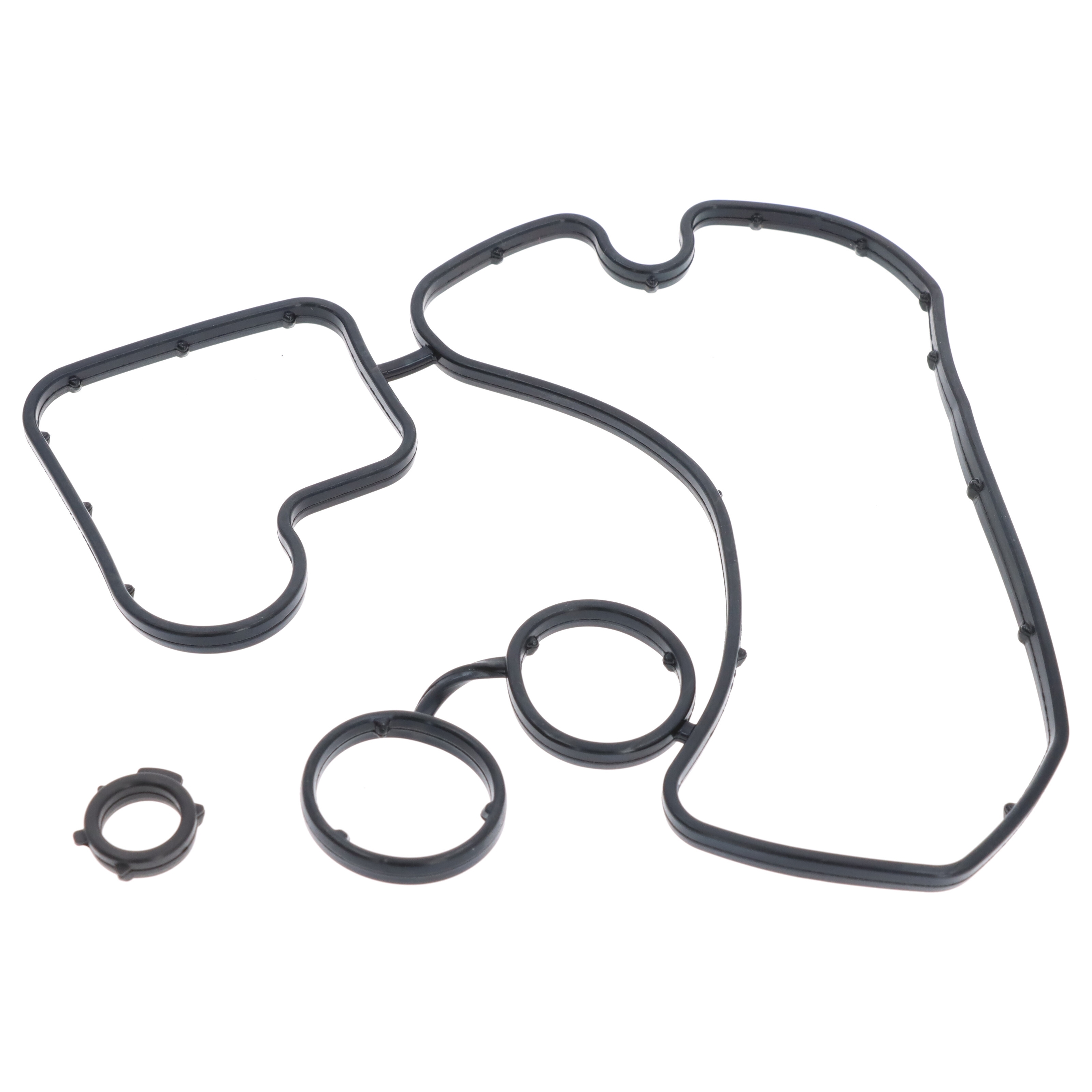 Elring 526.820 Dichtungssatz Ölkühler motorseitig für VW Touareg (7P5, 7P6) Audi A4 A5 A6 Porsche