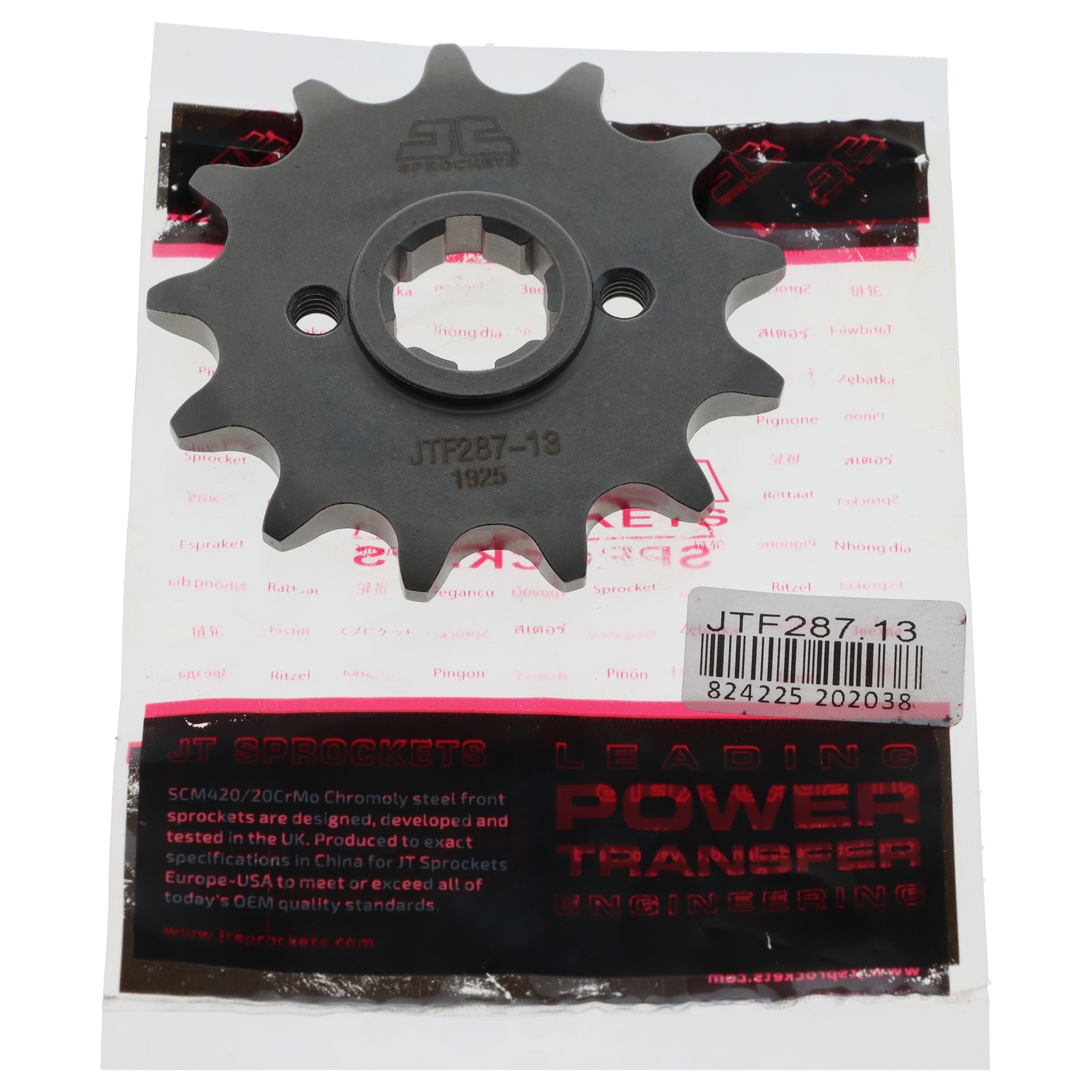 JT Ritzel 13 Zähne Teilung 520  / 287.13 JT Sprockets