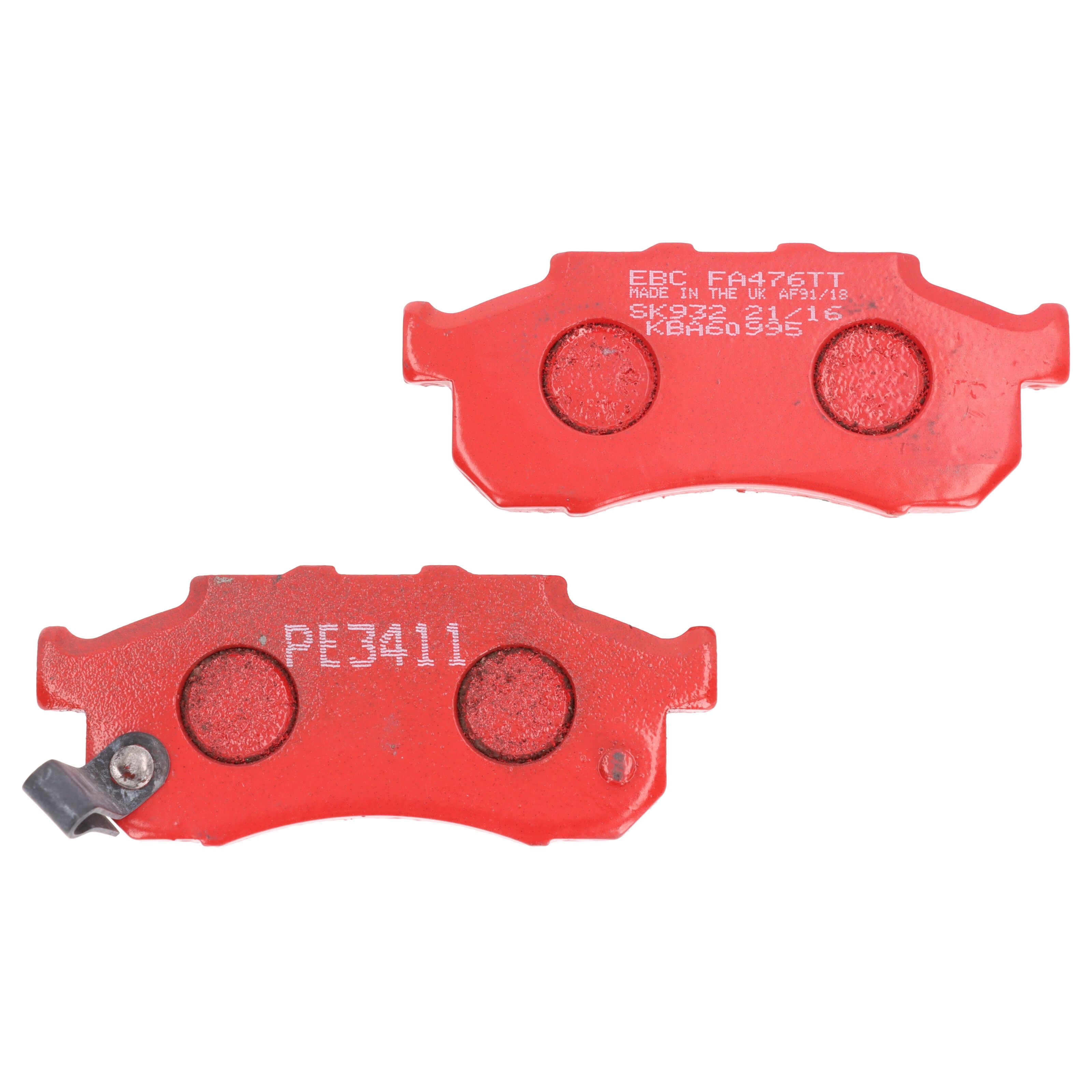 EBC Redstuff Carbon-Graphit Bremsbeläge FA476TT