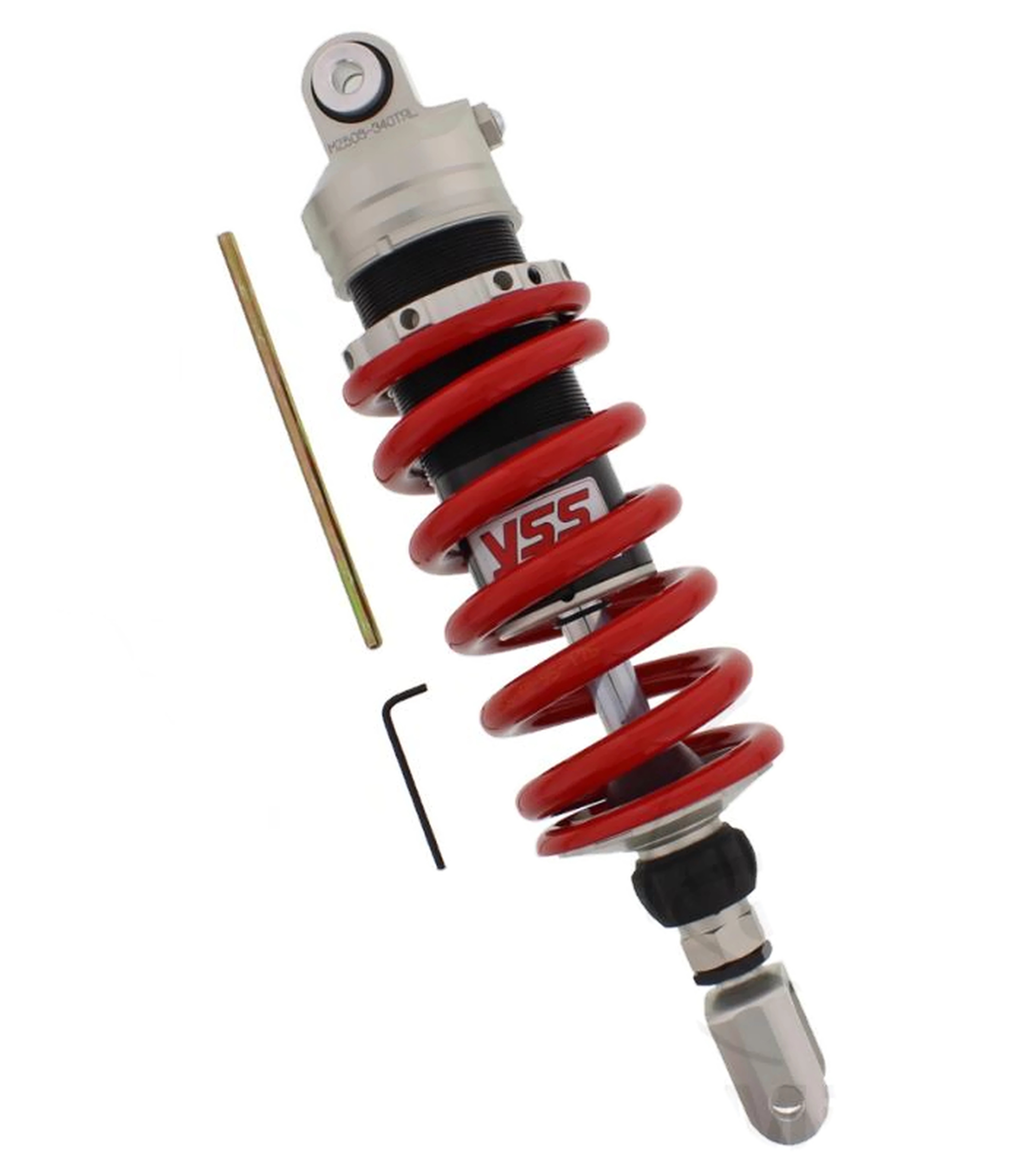 Federbein Mono MZ456-340TRL-13-85 für Suzuki DL 1000 V-Strom Kawasaki KLV 1000 A