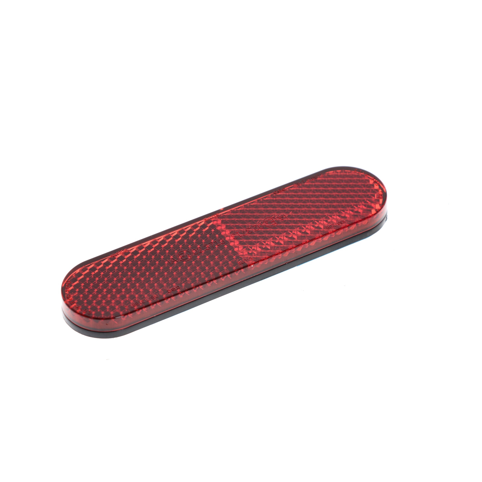 Rückstrahler Katzenauge Reflektor, selbstklebende Folie, E-geprüft, 96x24x8mm