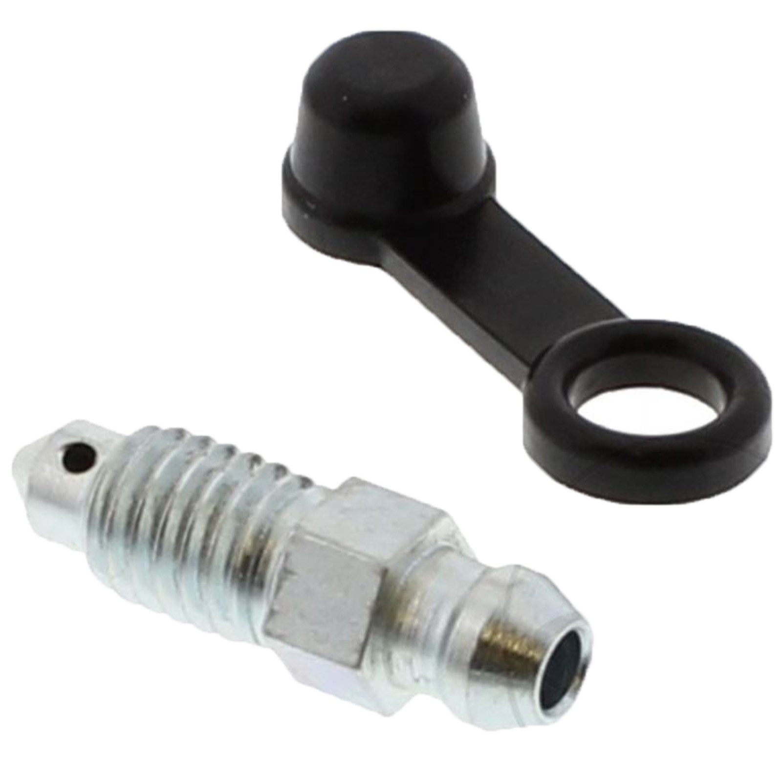 Entlüfterschraube mit Kappe Stahl verzinkt M8x1.25 Länge 27mm