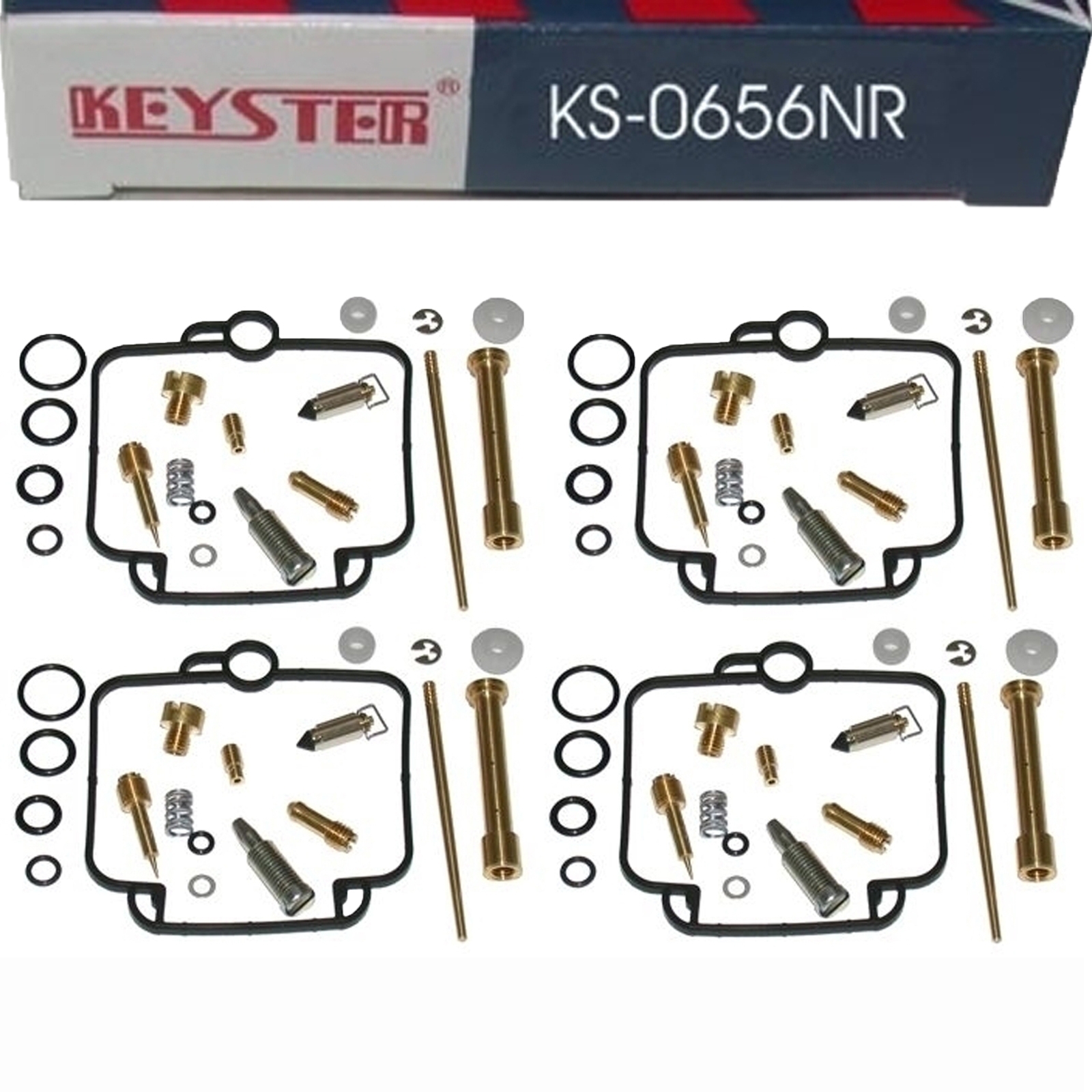 Keyster KS-0656NR Vergaser Reparatursatz komplett für Suzuki GSX-R 1100 GV73C 1989-1990