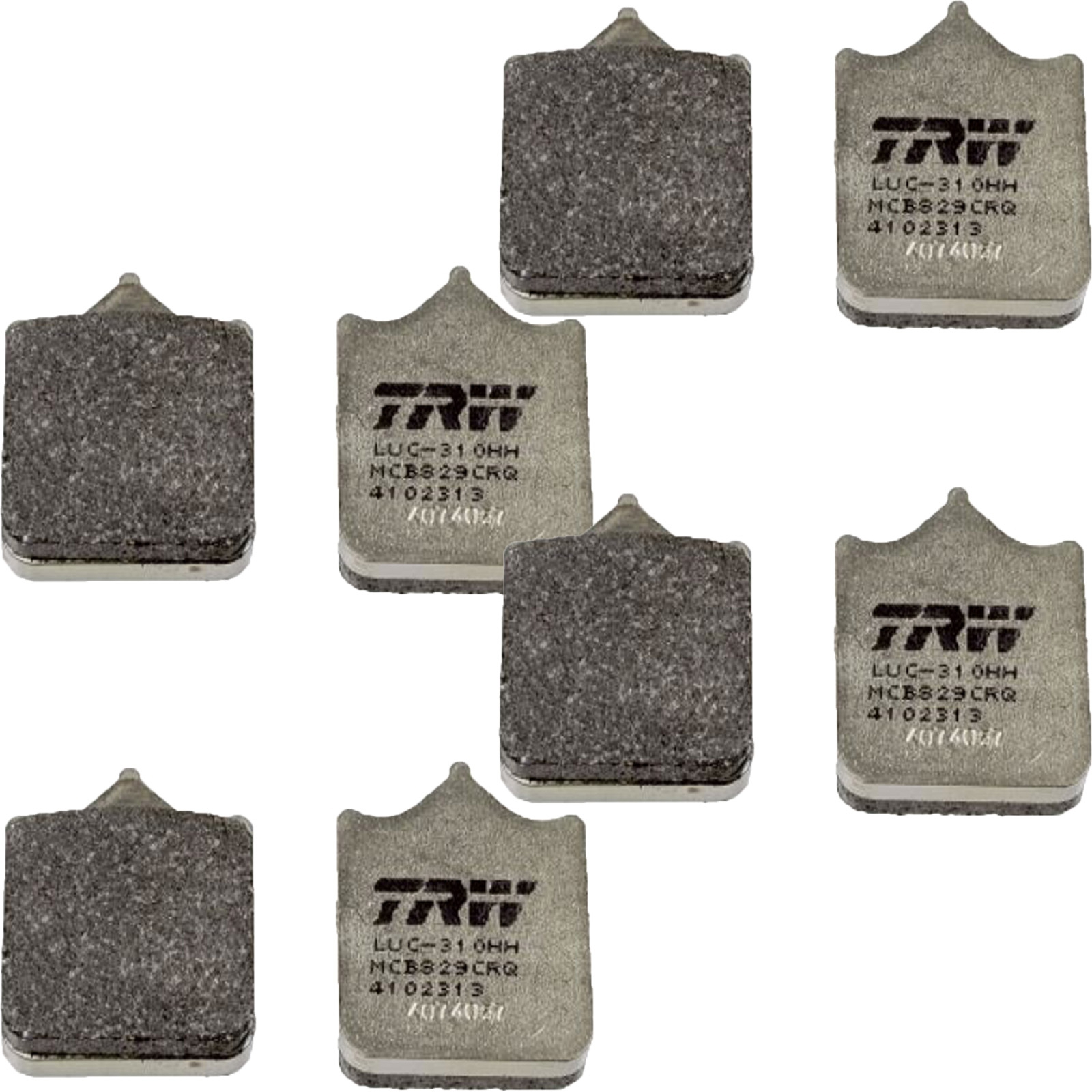 TRW MCB829CRQ Bremsbelagsatz vorne komplett für BMW S 1000 Triumph Speed Triple 1050 EFI