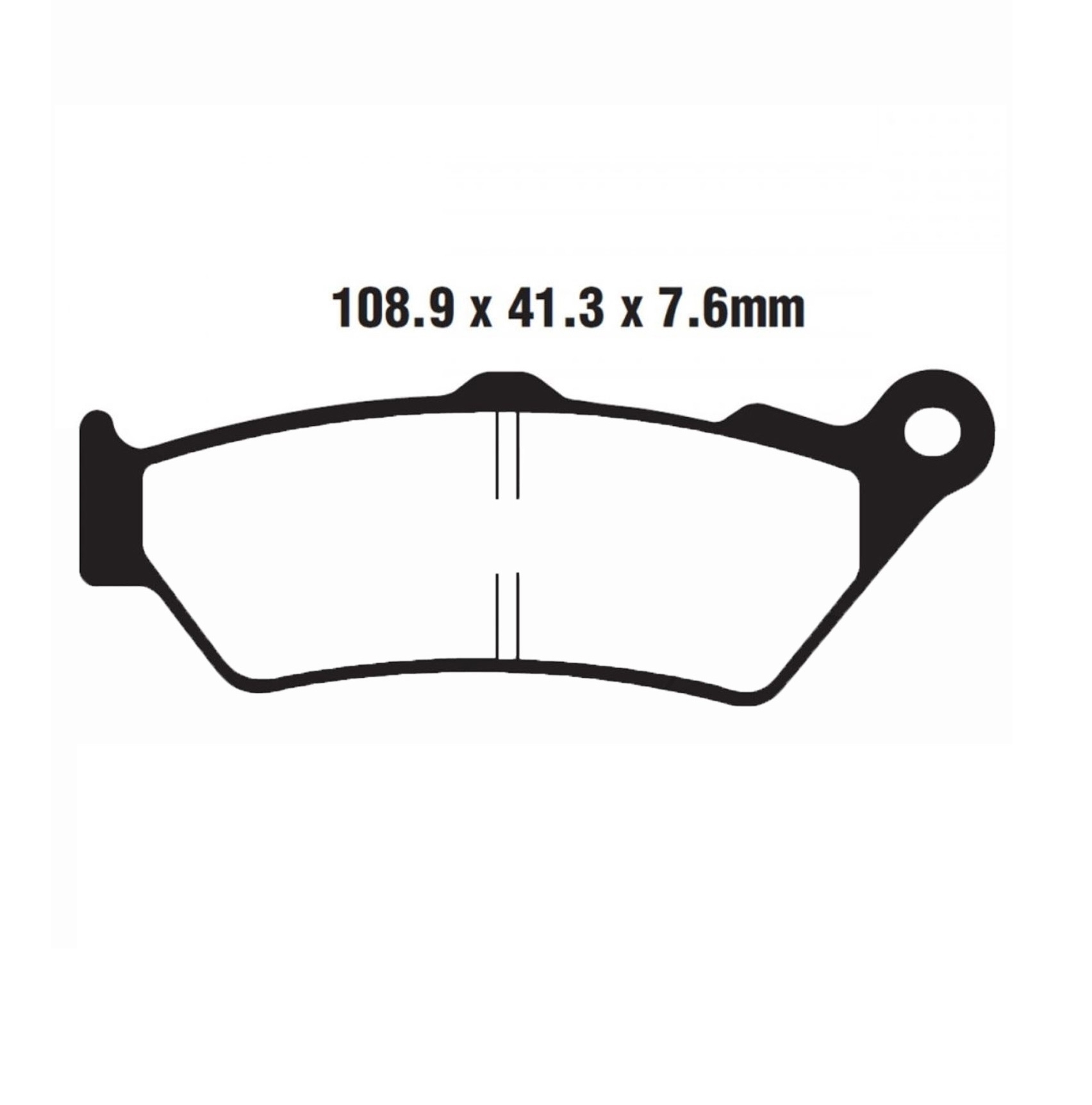 EBC Bremsbelagsatz für Honda NT 650 NT650 Deauville 1998 - 2001 vorne + hinten