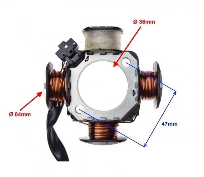 Lichtmaschinen Stator Morini Motor für TGB Italjet Suzuki Pegasus Aprilia