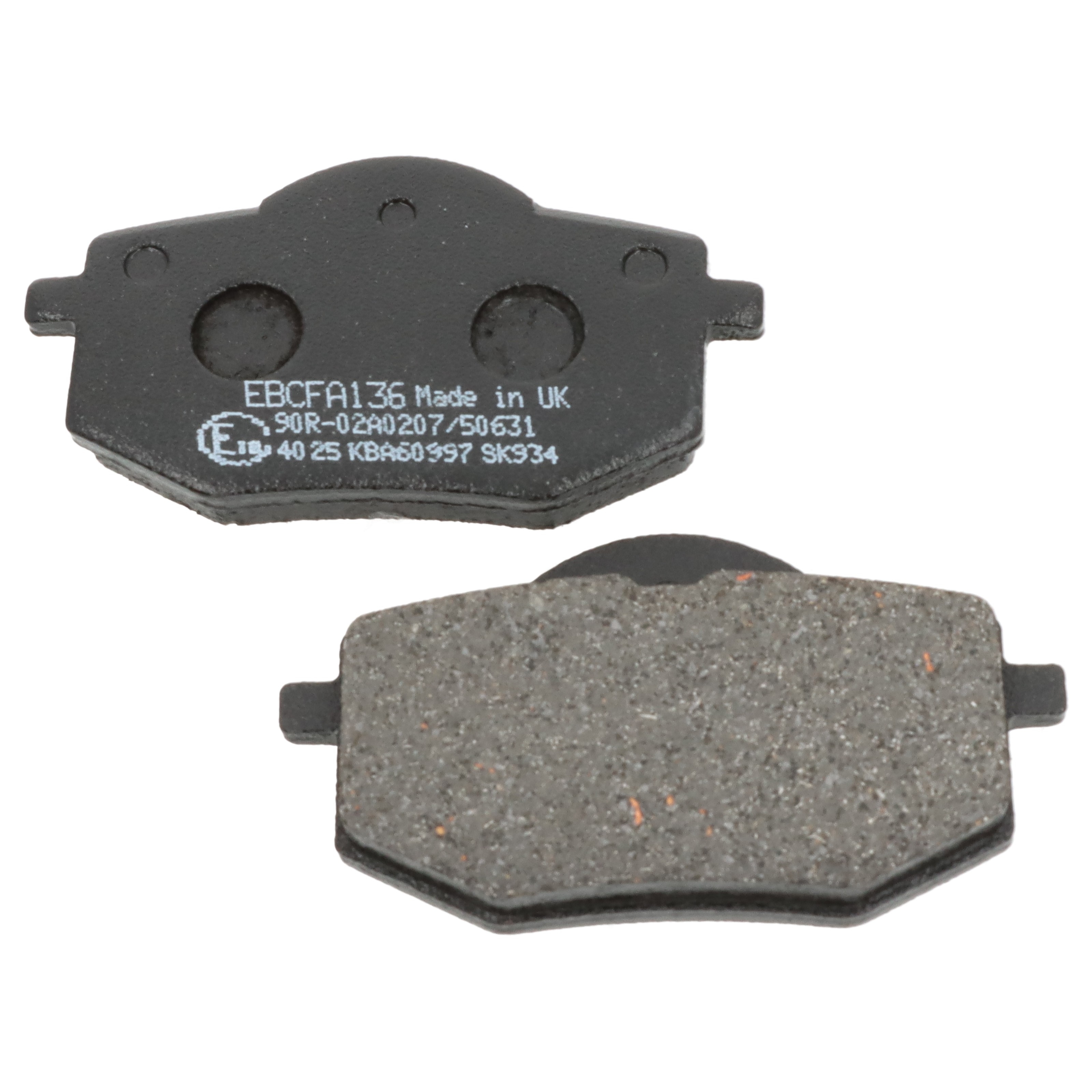 EBC Bremsbeläge FA136 für Yamaha XV 535 H N SH 2YL 3BR 2YL