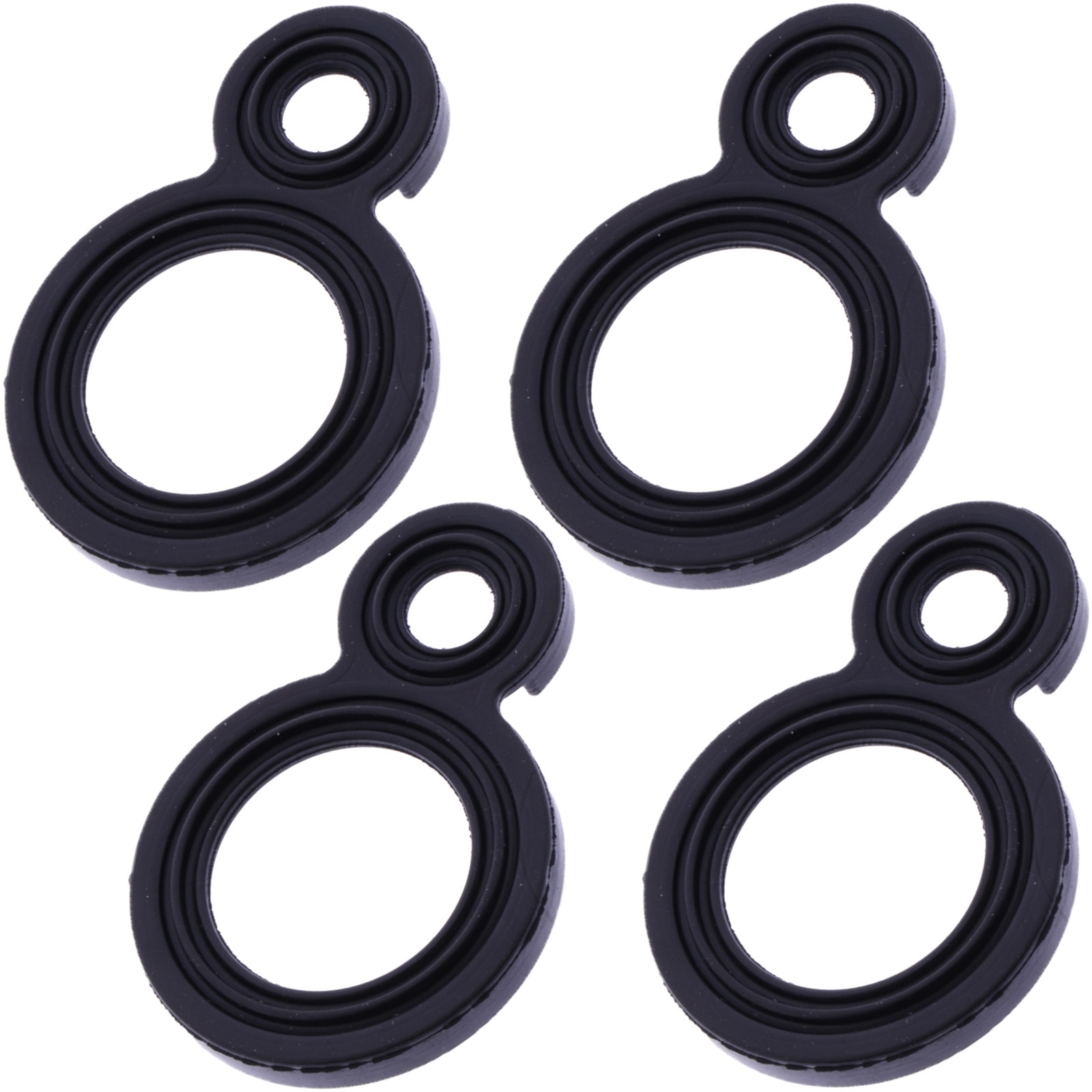 4x Kerzenschachtdichtung S410250015020 für Kawasaki ZZR 600 ZX600E ZX600EEA 1990 - 2006