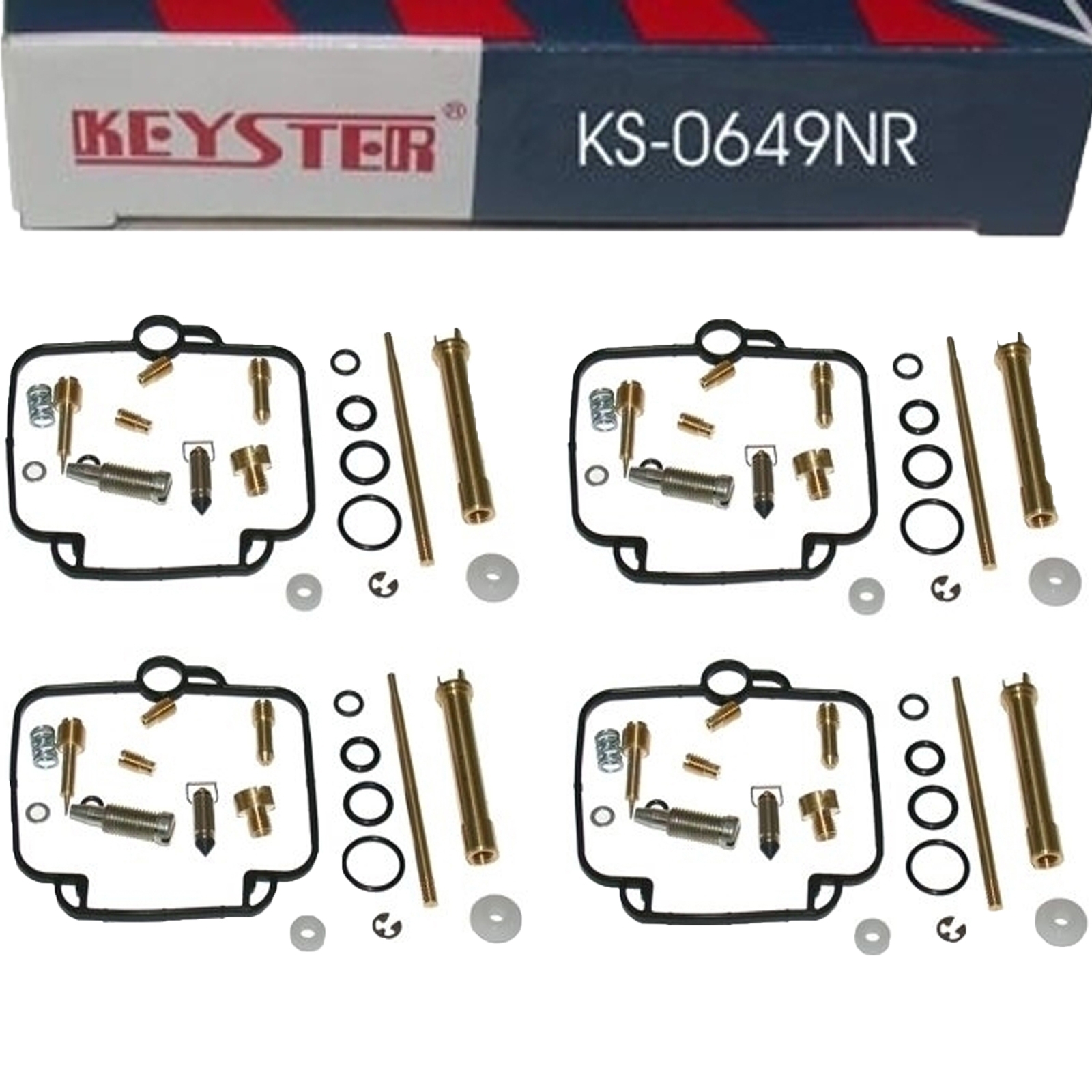 Keyster KS-0649NR Vergaser Reparatursatz komplett für Suzuki GSX750 F GR78A 1989-1996