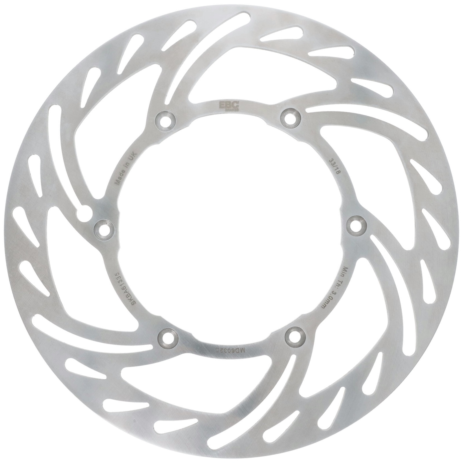 EBC MD6032D Bremsscheibe vorne für KTM EGS SX EXC EXC-F SC Husaberg Husqvarna FC FE BESCHÄDIGTE VERPACKUNG